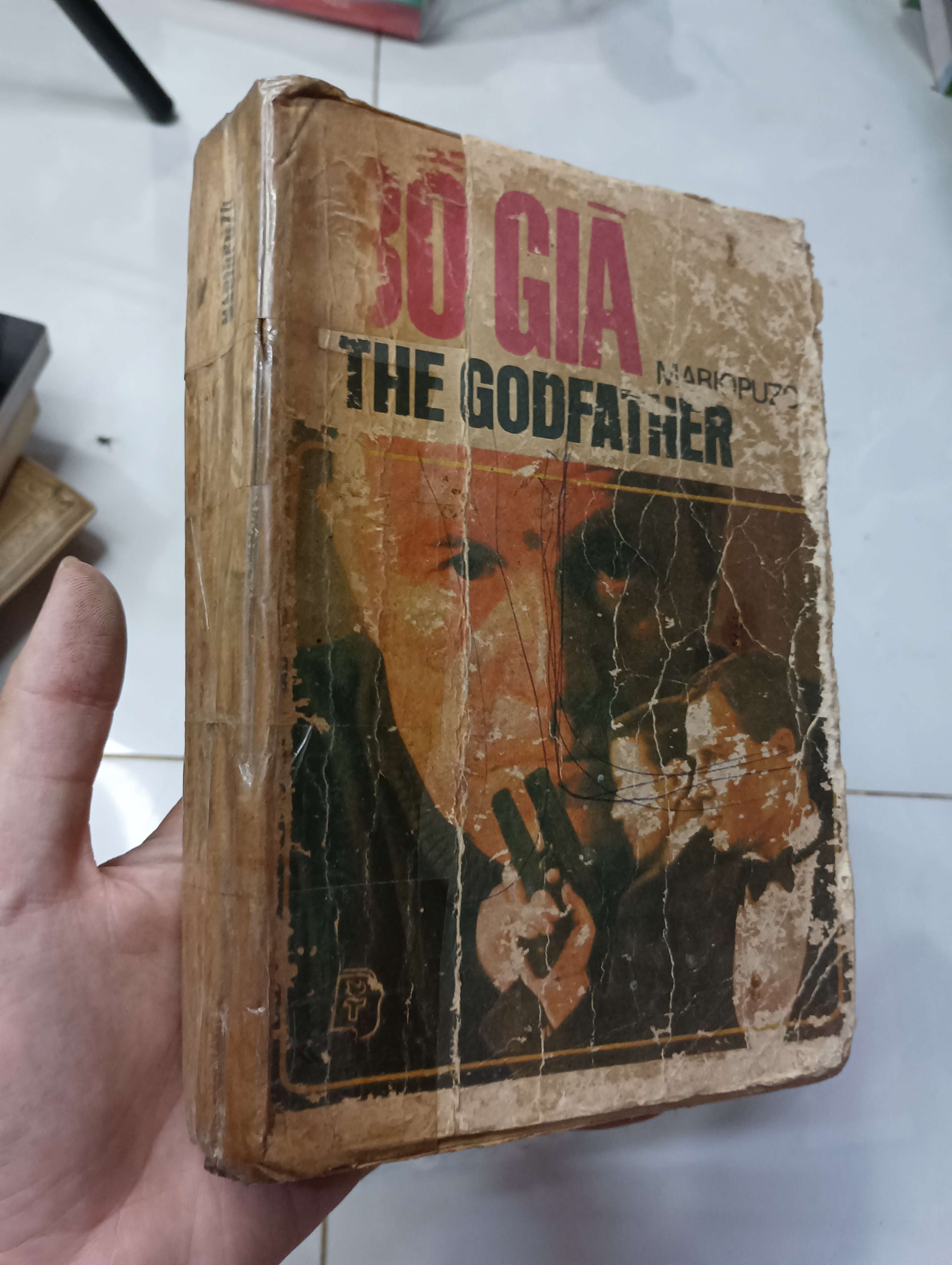 Bố Già - The Godfather (Mario Puzo) 1989 70% ố bung gáy (Văn học nước ngoài) HLSC