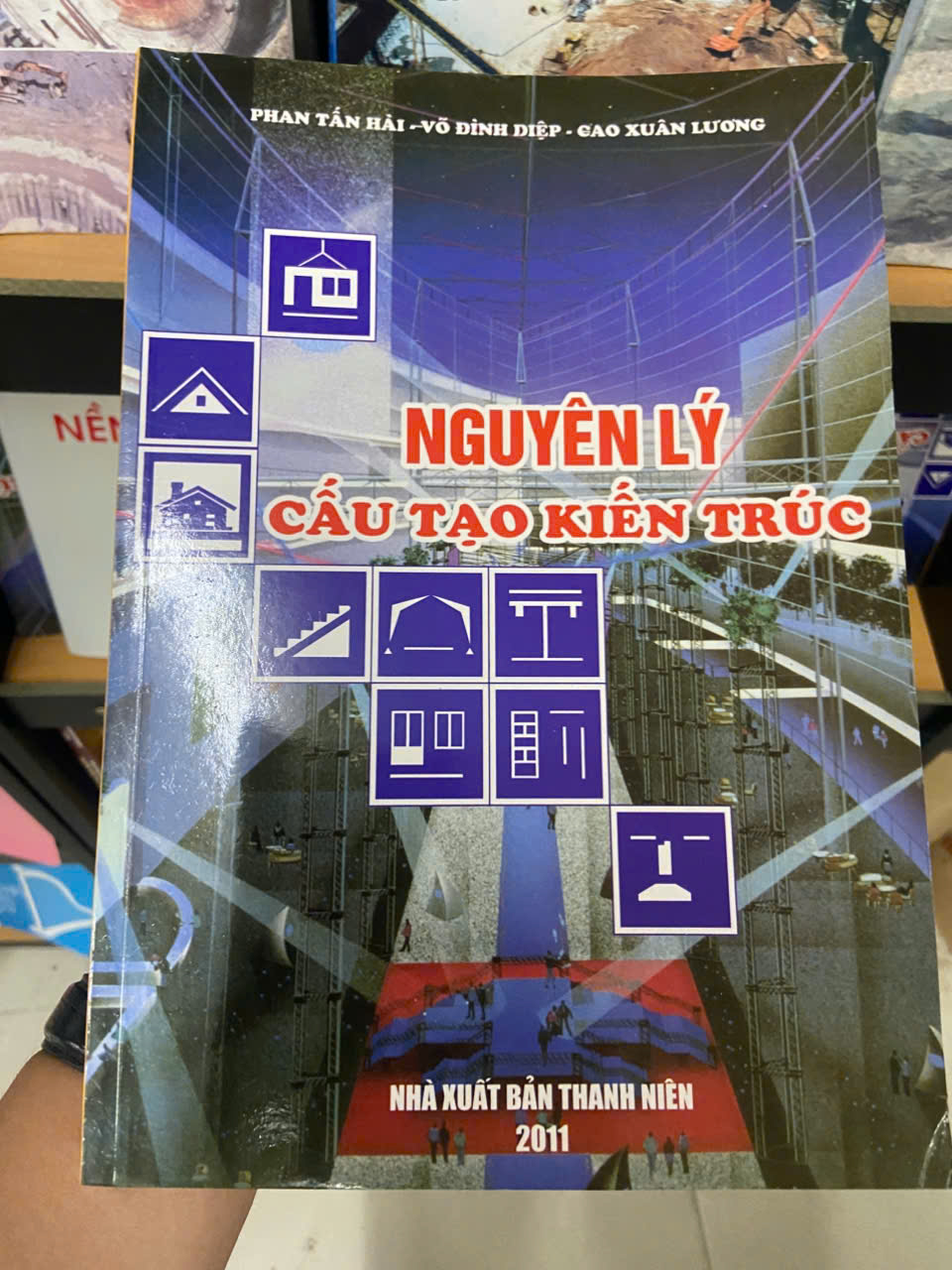 Nguyên lý cấu tạo kiến trúc - Phan Tấn Hải Mới 80% (Sách giáo khoa - giáo trình) VAVO