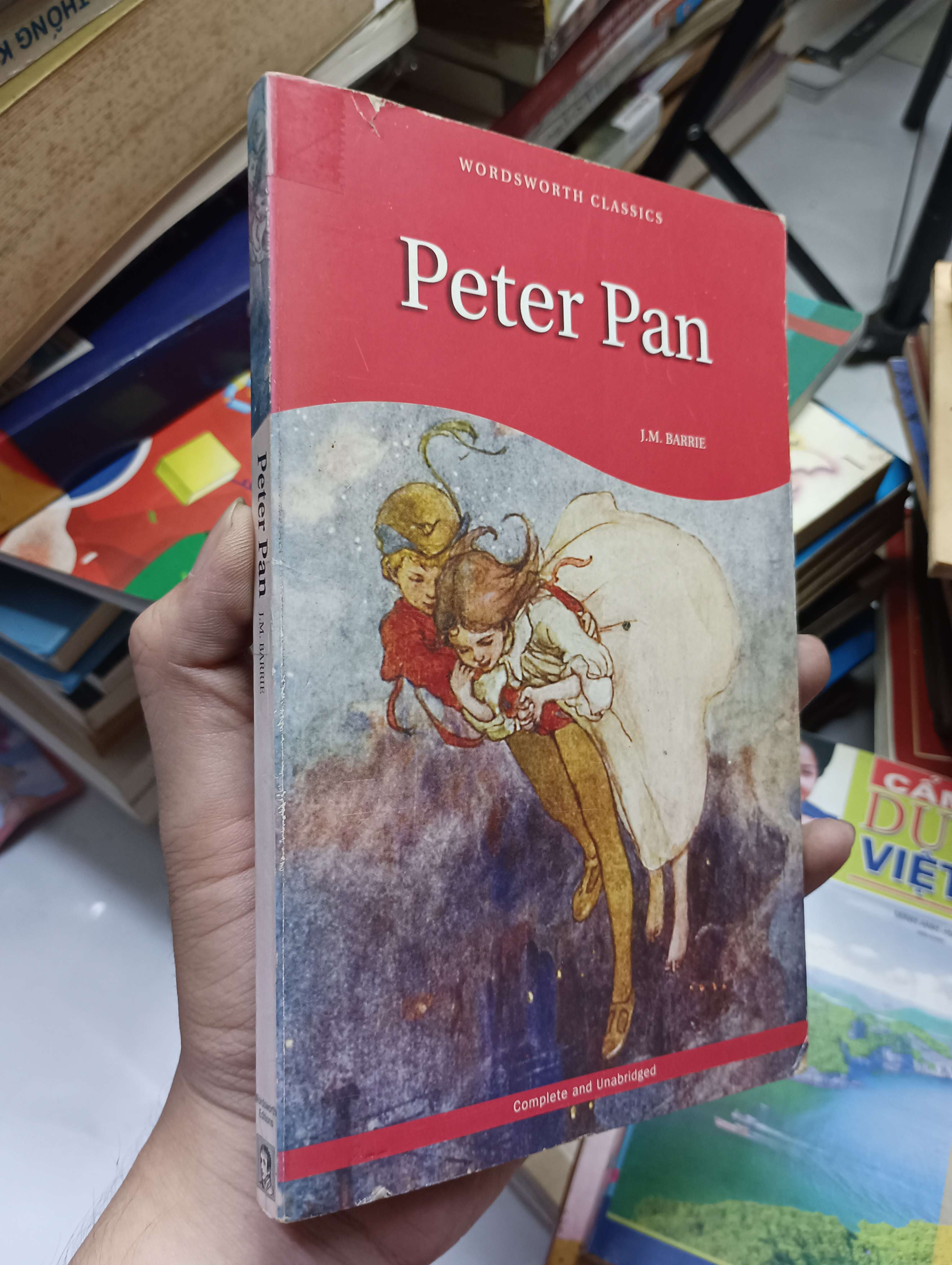 Peter Pan - J. M. Barrie 80% ố (Văn học nước ngoài) HLSC