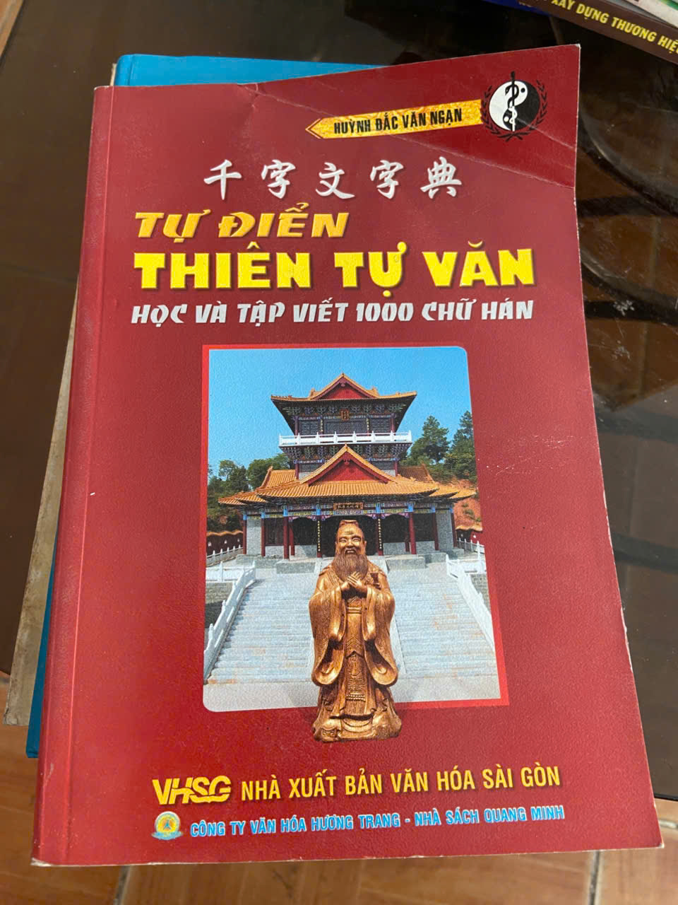 Từ điển Thiên Tự văn: học và tập viết 1000 chữ Hán Mới 80% (Sách chuyên khảo, khảo cứu) VAVO