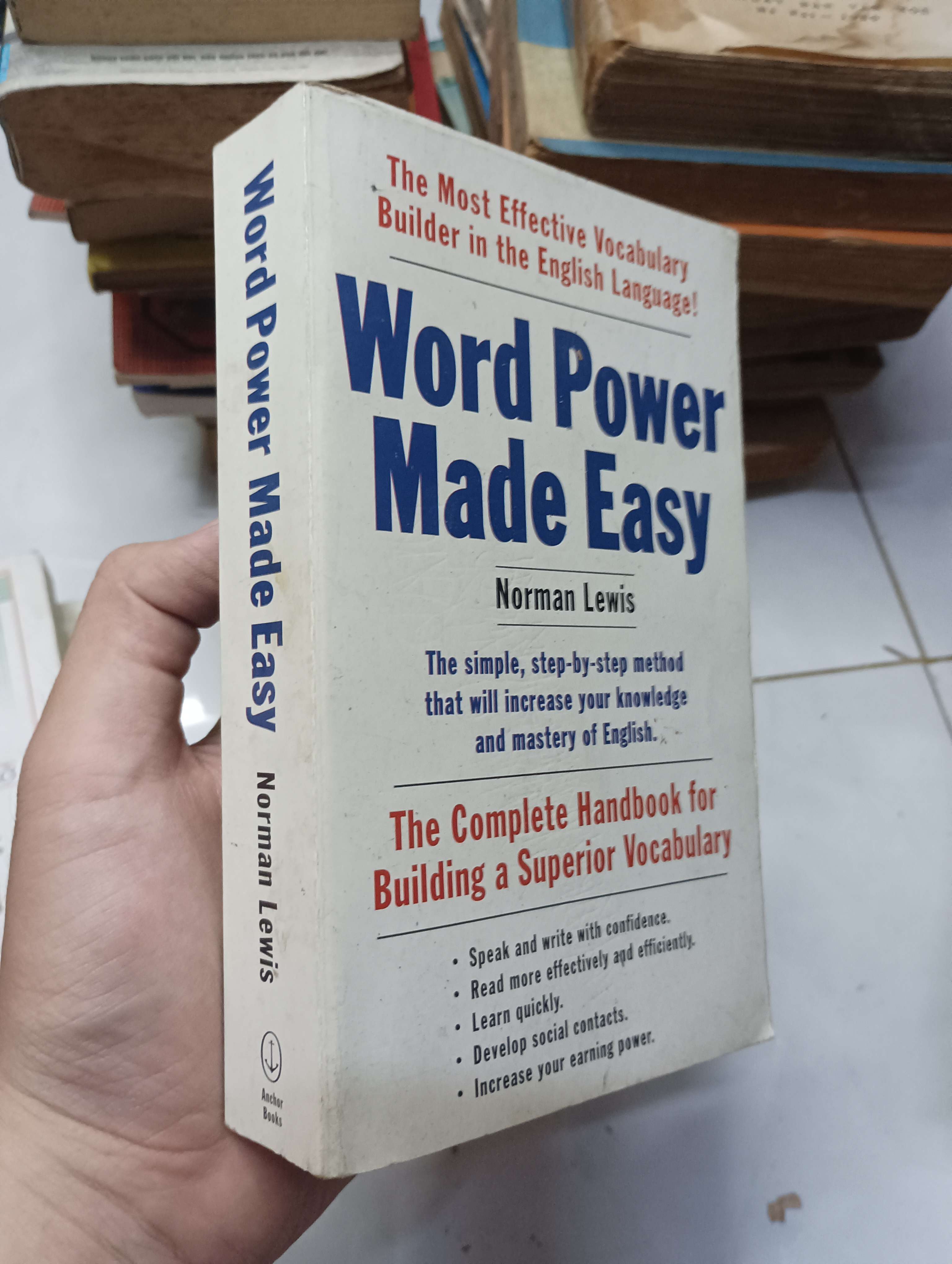 Word Power Made Easy - Norman Lewis 80% ố (Sách học ngoại ngữ) HLSC