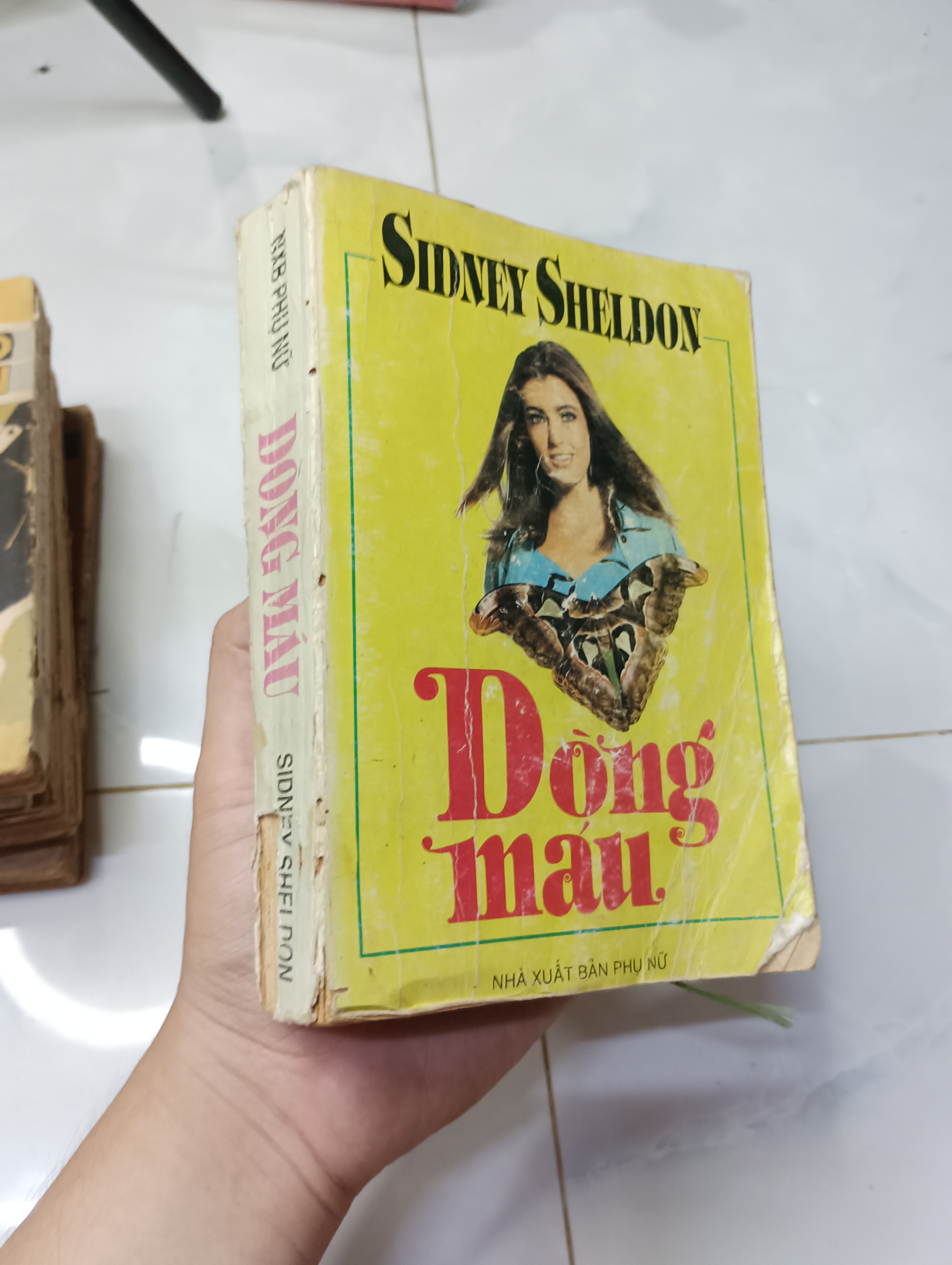 Dòng máu - Sidney Sheldon 1992 70% ố gáy xấu (Văn học nước ngoài) HLSC