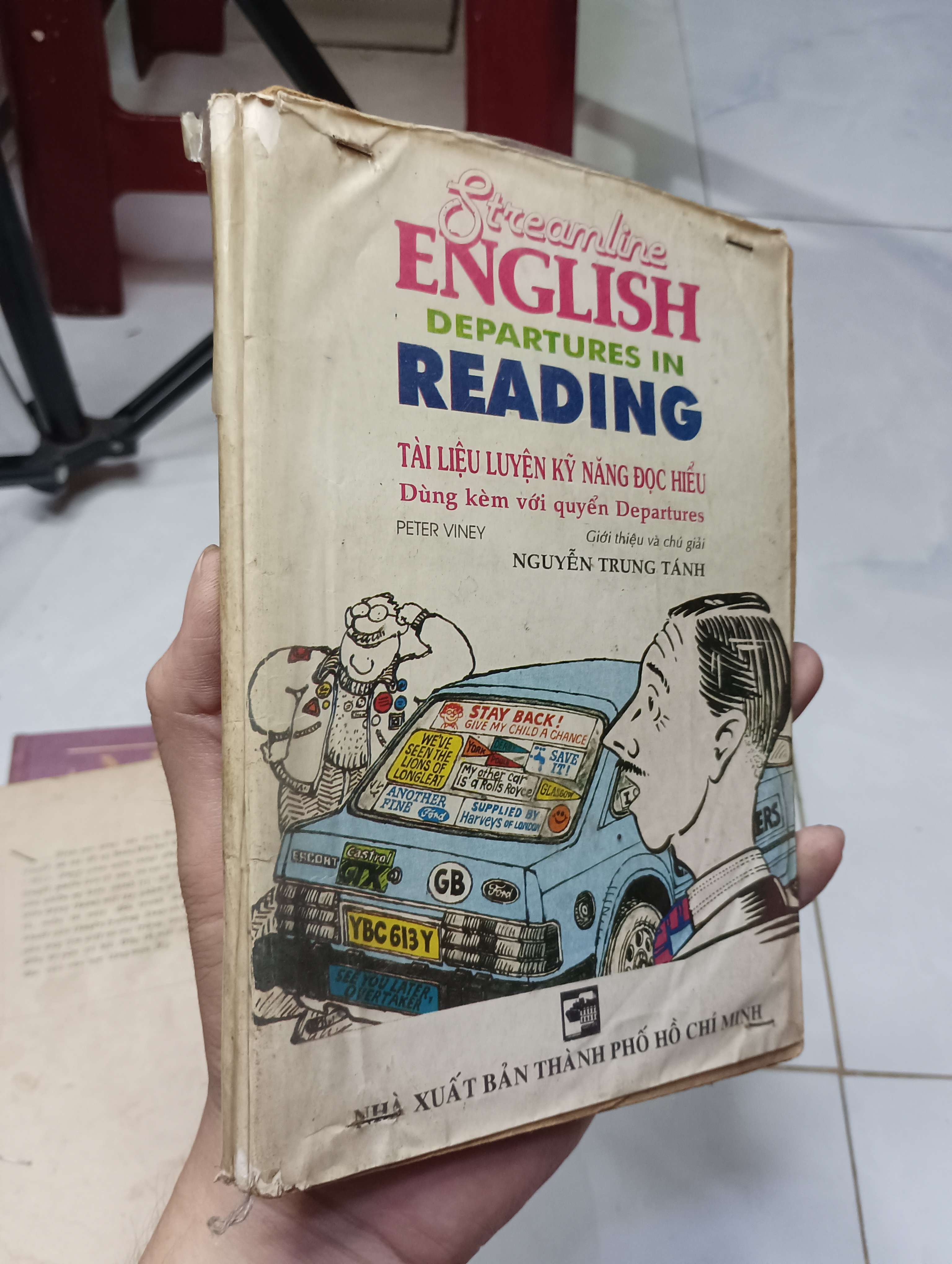 Streamline English: Departures in Reading - Peter Viney 1995 70% ố bìa xấu (Sách học ngoại ngữ) HLSC