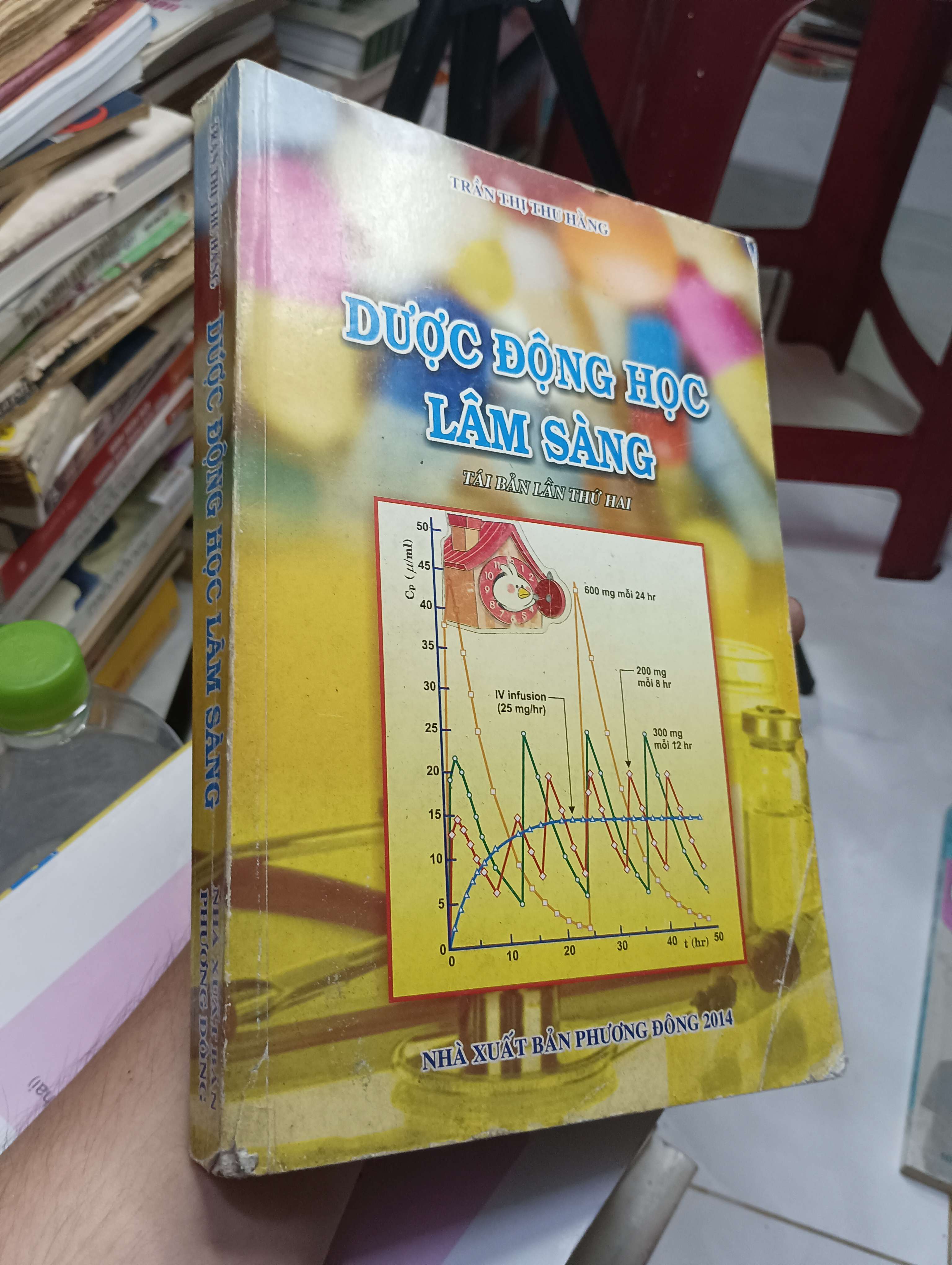 Dược động học lâm sàng - Trần Thị Thu Hằng 2014 80% ố (Sách giáo khoa - giáo trình) HLSC
