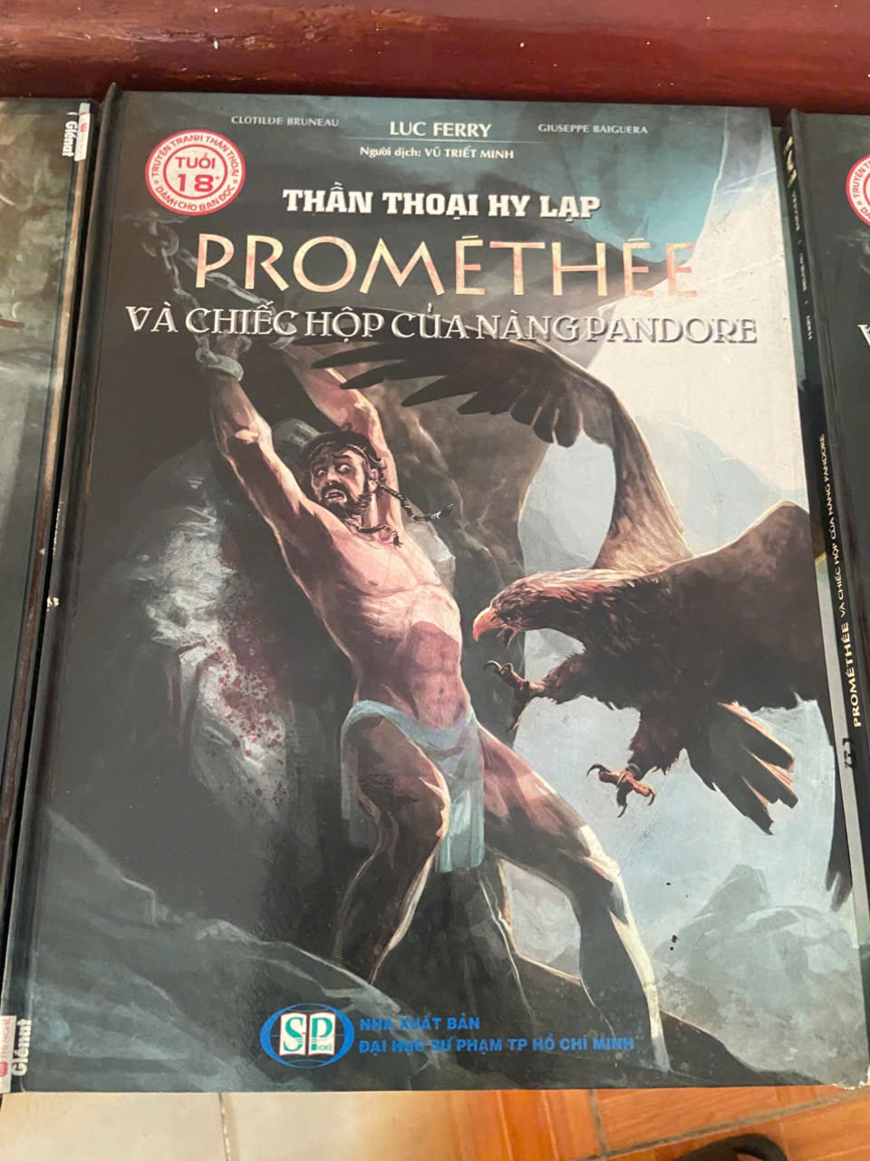 Thần thoại Hy Lạp: Prometheus và chiếc hộp của nàng Pandora - Luc Ferry Mới 80% (Sách truyện) VAVO