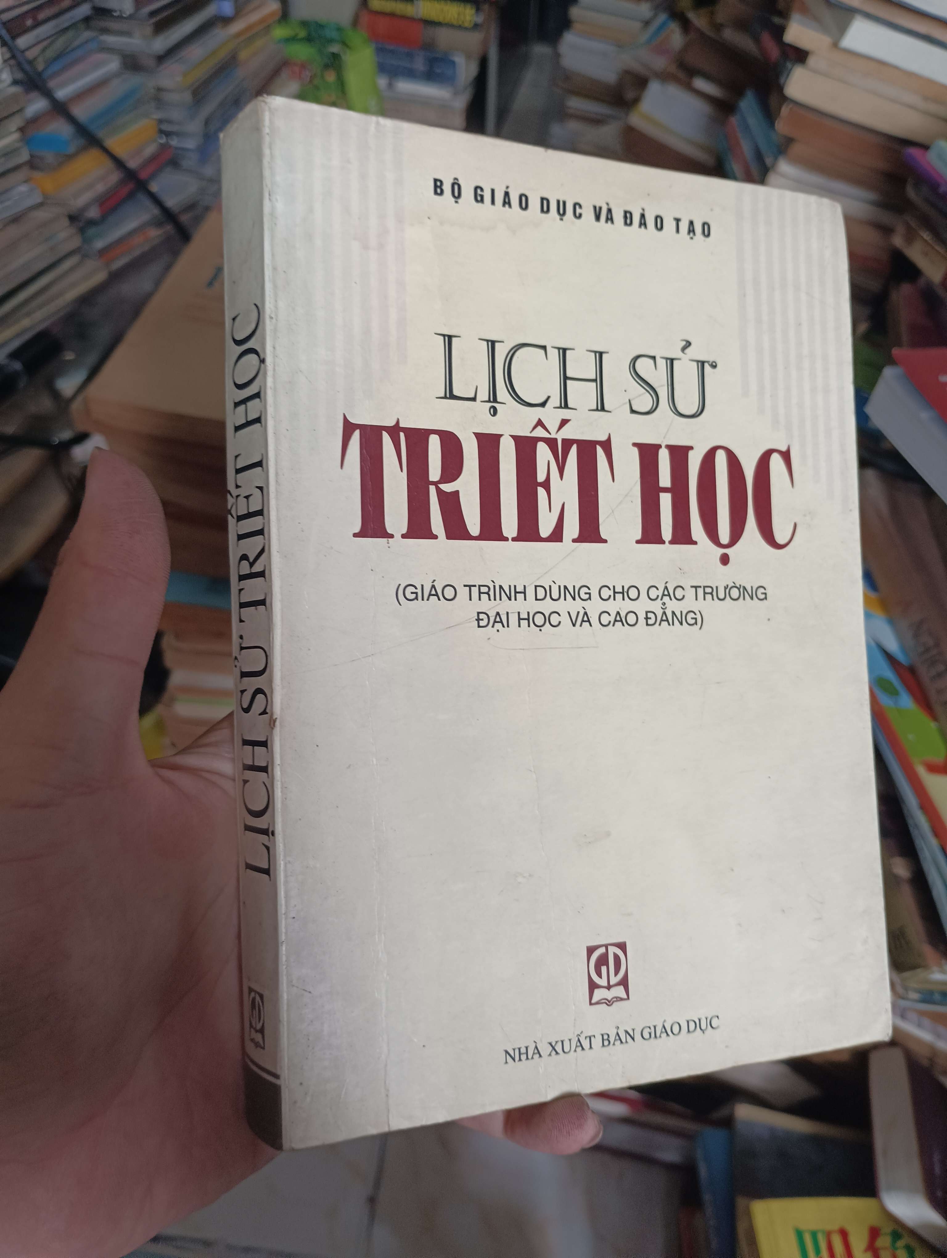 LỊCH SỬ TRIẾT HỌC 1999 (Sách giáo khoa - giáo trình) KSX