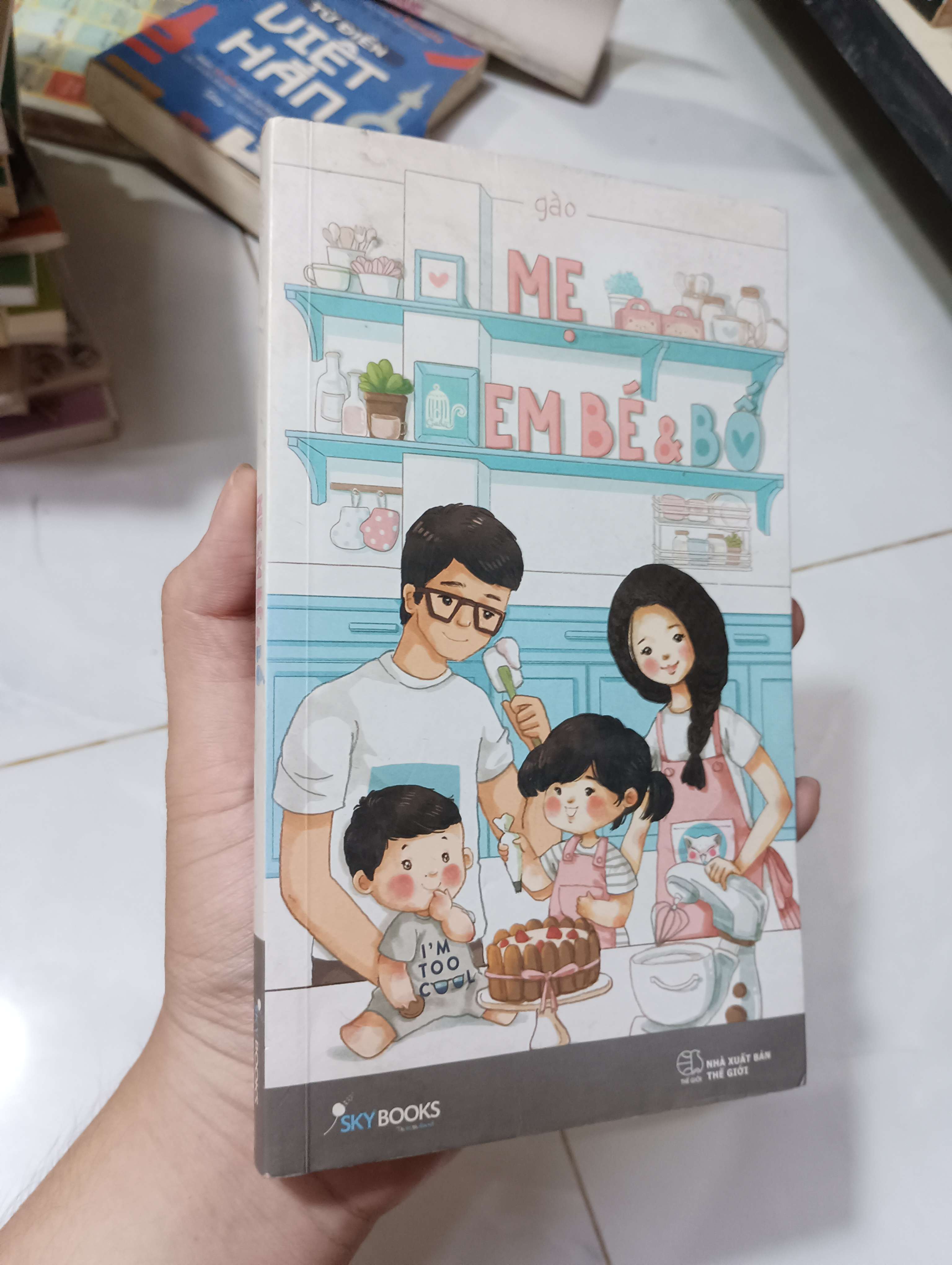 Em bé & Bố - Gào 2017 80% sách hơi nhăn (Sách làm cha mẹ) HLSC