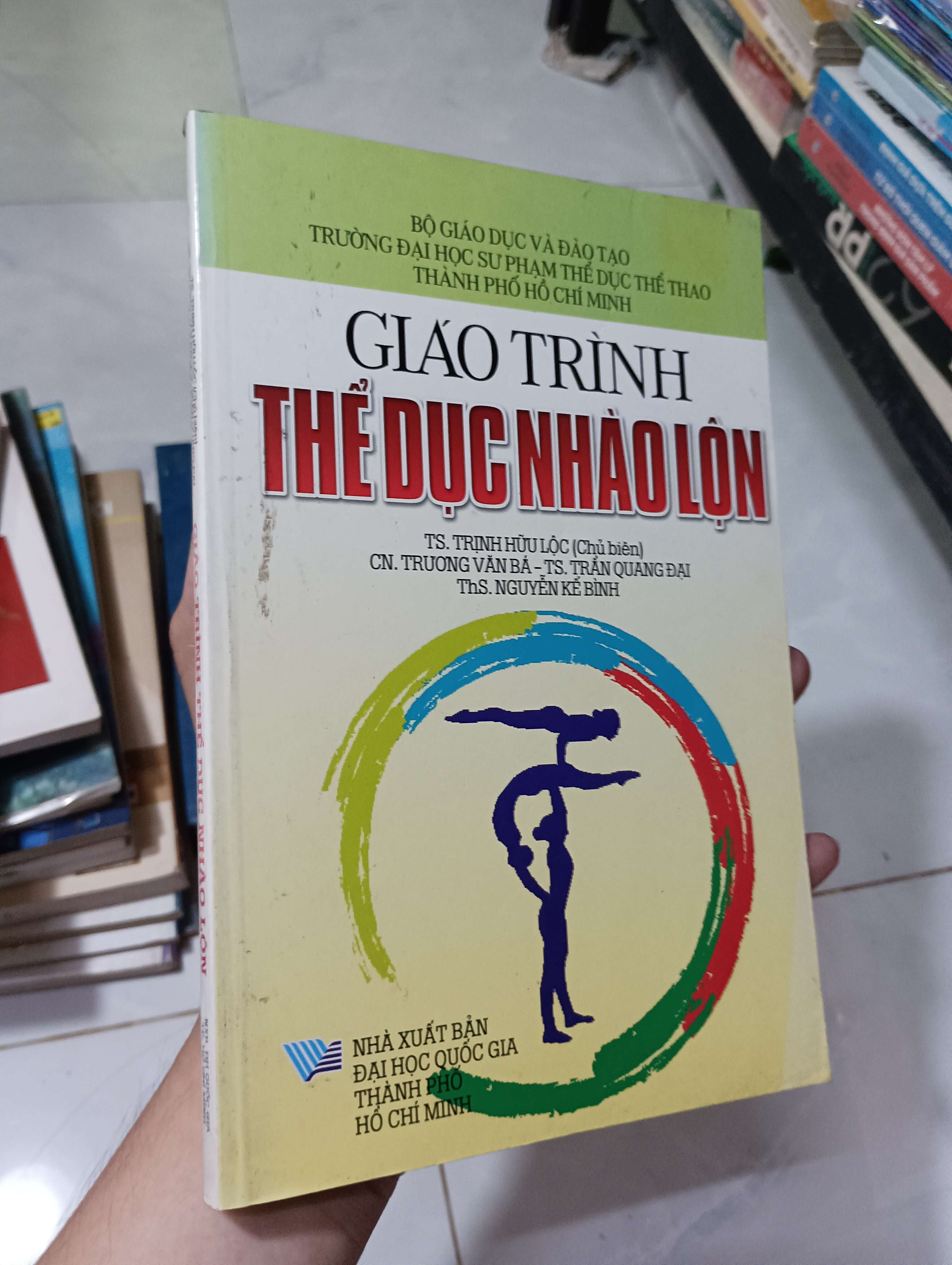Giáo trình Thể dục Nhào lộn - TS. Trịnh Hữu Lộc 2014 80% ố (Sách giáo khoa - giáo trình) HLSC