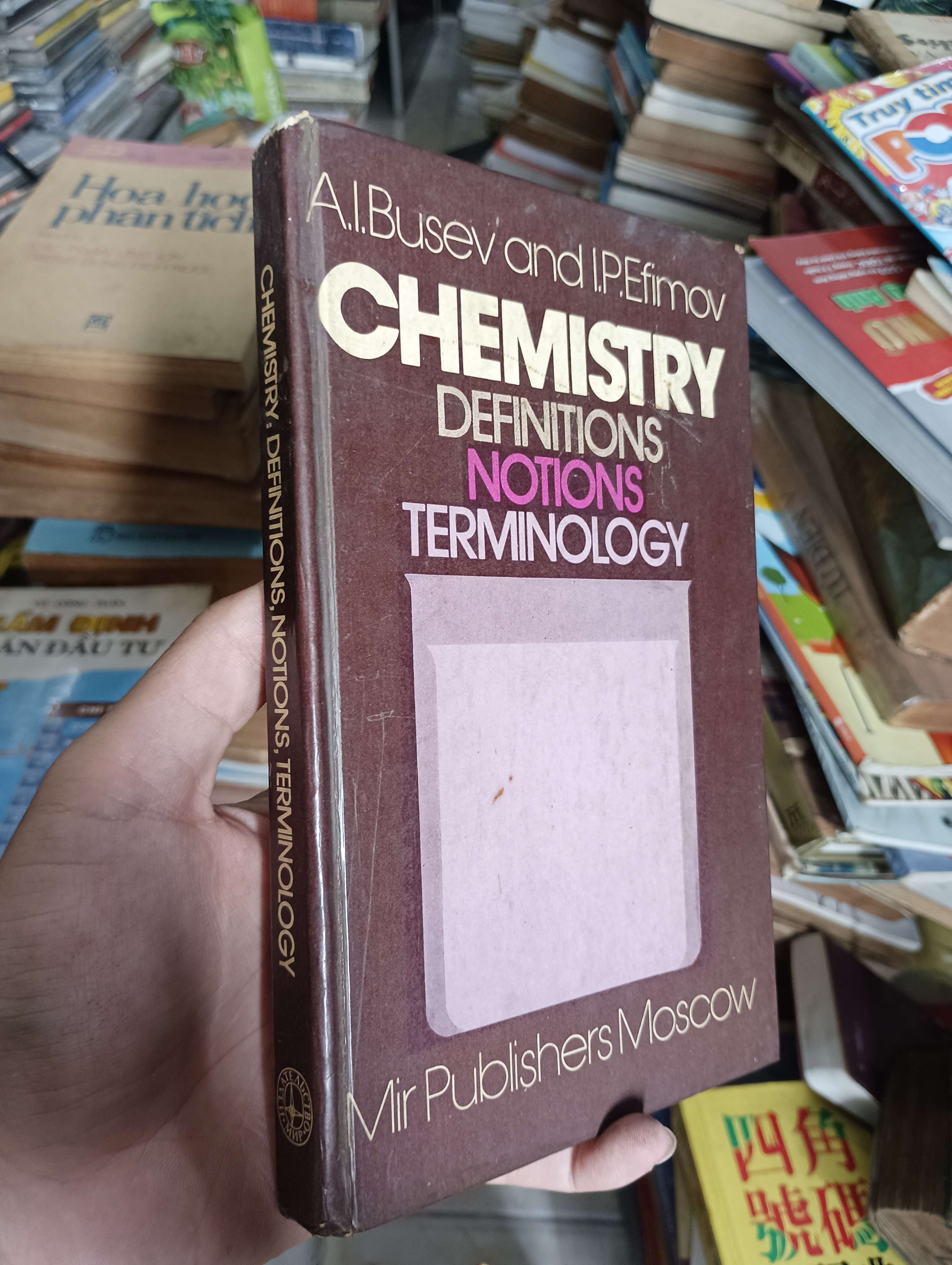 Chemistry: Definitions, Notions, Terminology - A.I. Busev & I.P. Efimov (Sách ngoại) KSX