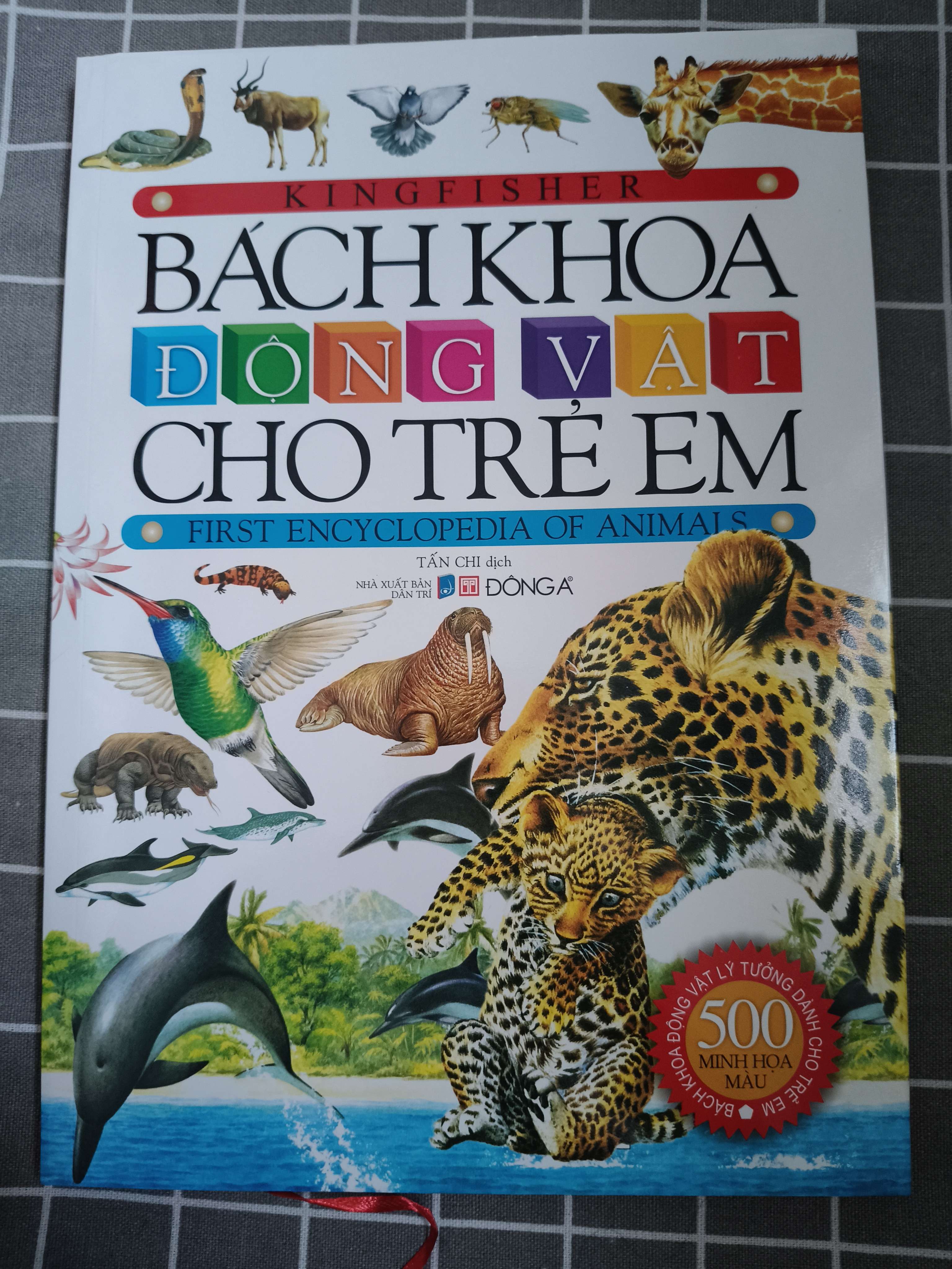 Bách khoa động vật cho trẻ em - 2018 - 144 trang - Bìa cứng (Sách kiến thức tổng hợp) ANTQ