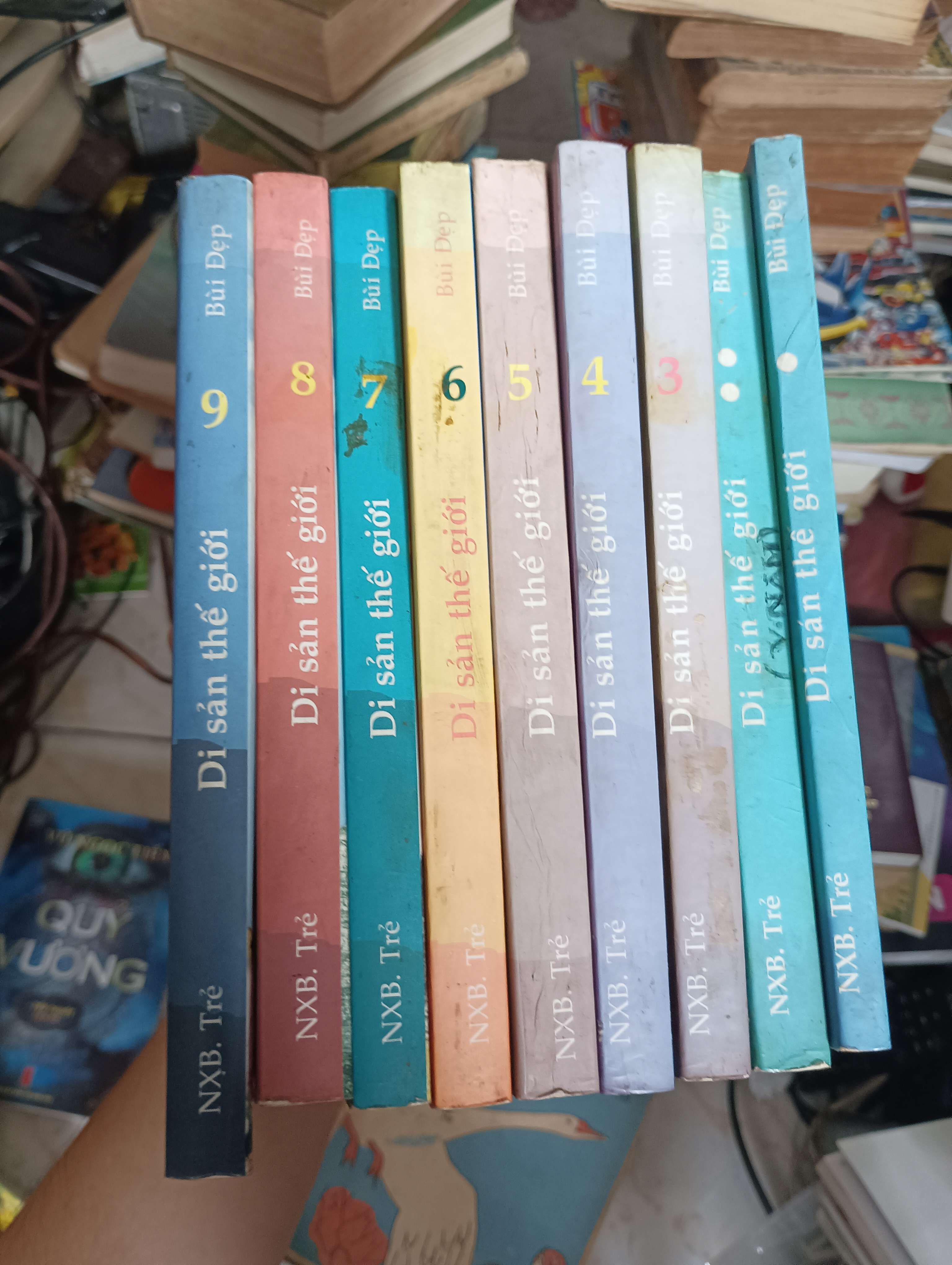 Di sản thế giới (9 tập) - Bùi Đẹp 2001 (Sách kiến thức tổng hợp) KSX