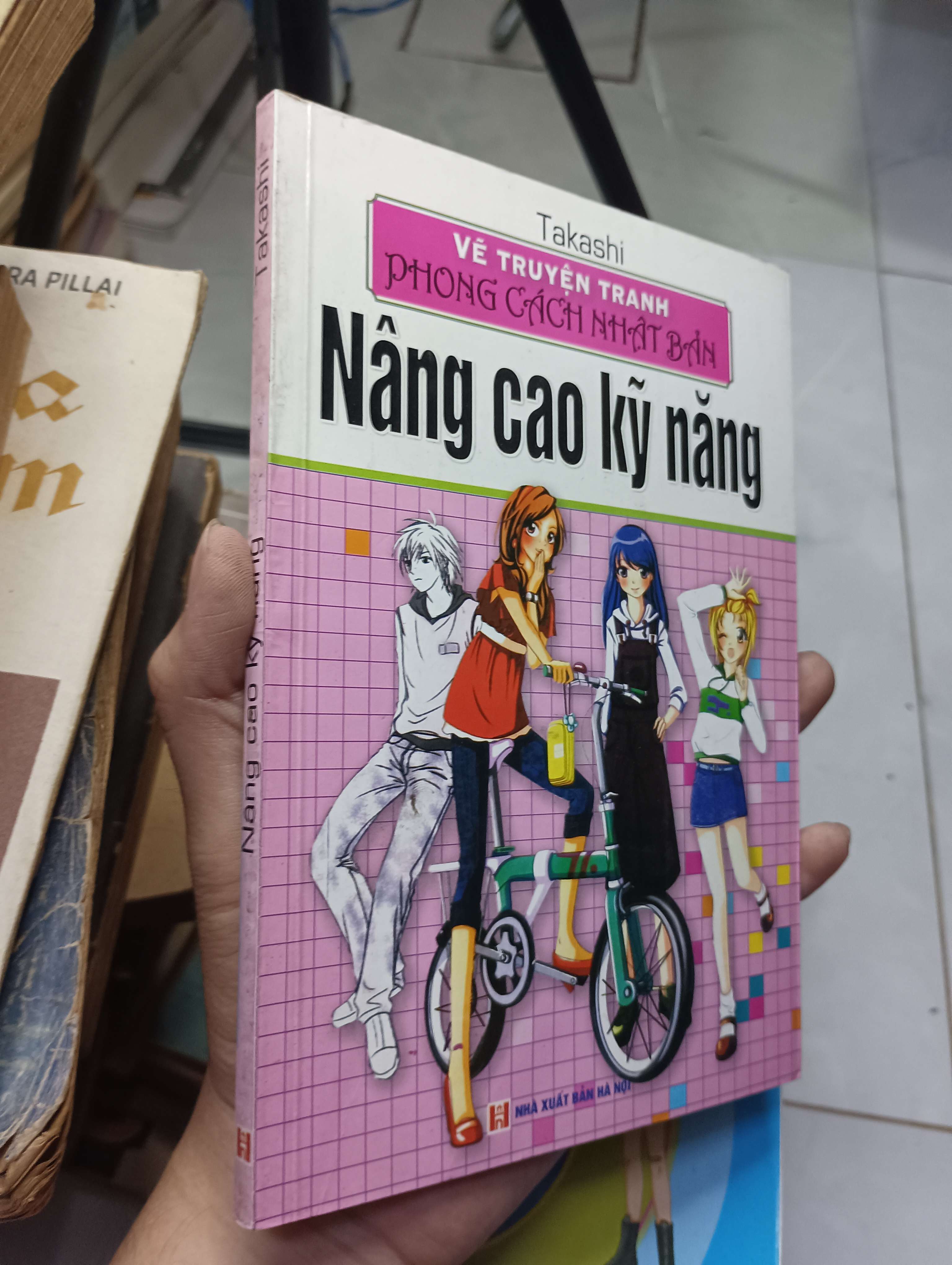 Vẻ truyện tranh phong cách Nhật Bản: Nâng cao kỹ năng - Takashi 2009 80% (Sách văn học) HLSC