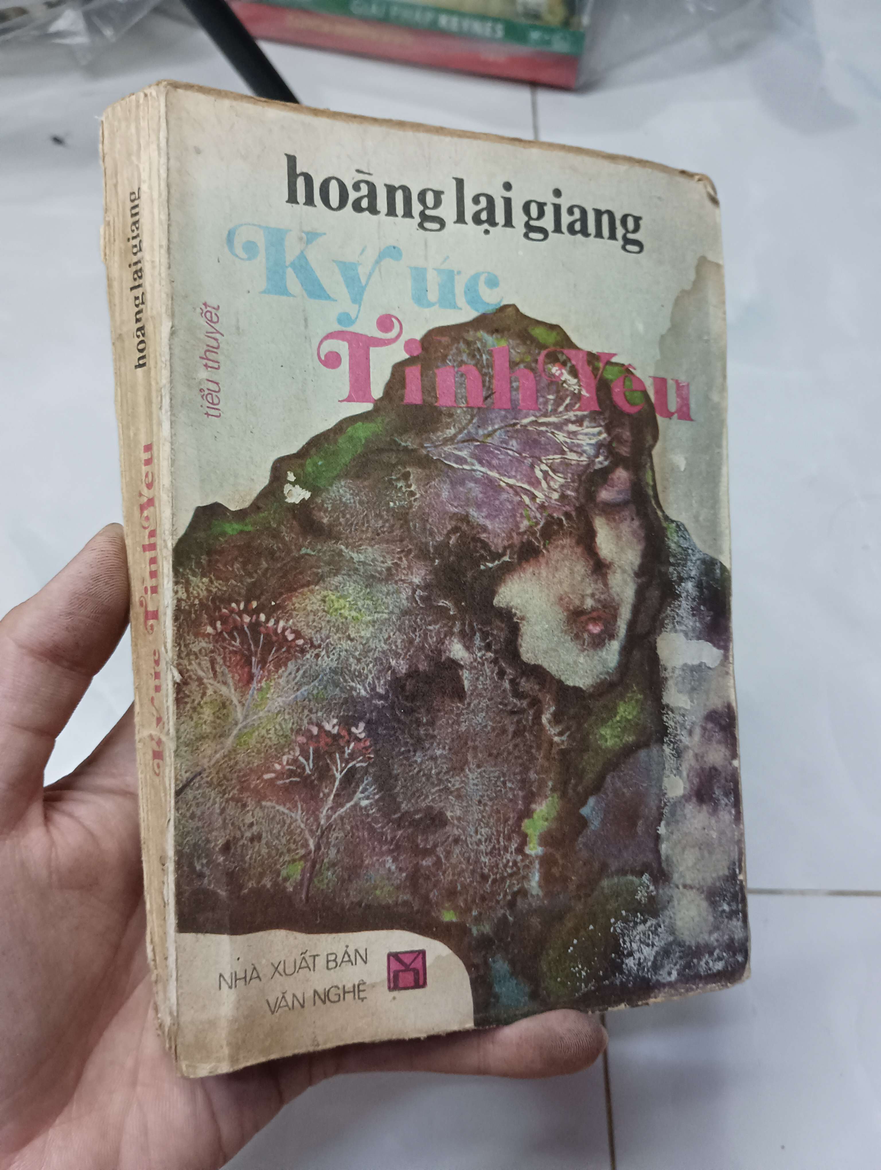 Ký ức tình yêu - Hoàng Lại Giang 1988 70% ố bìa xấu (Tiểu Thuyết) HLSC