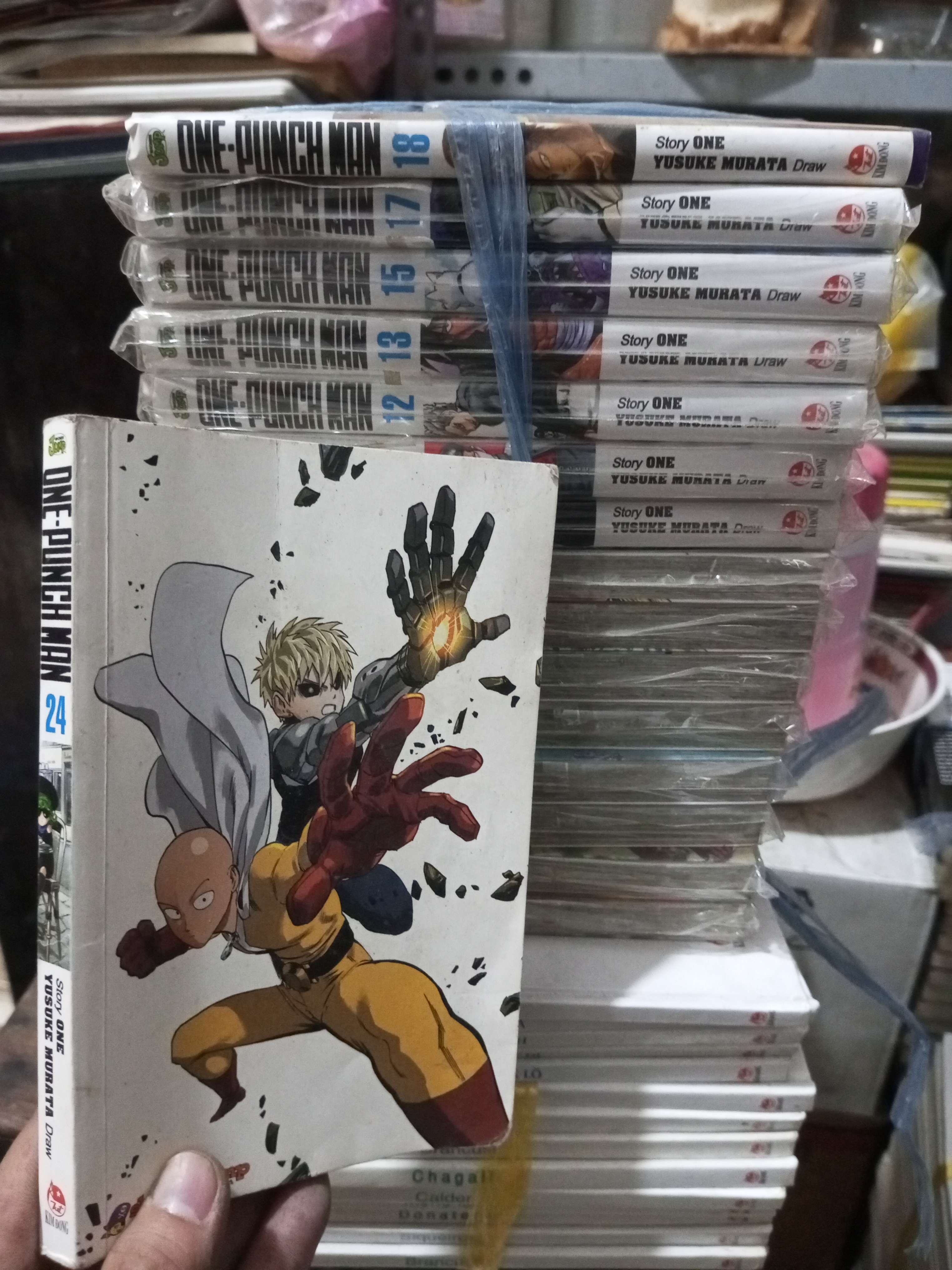 16 cuốn ONE PUNCH MAN (Truyện tranh ) BGB