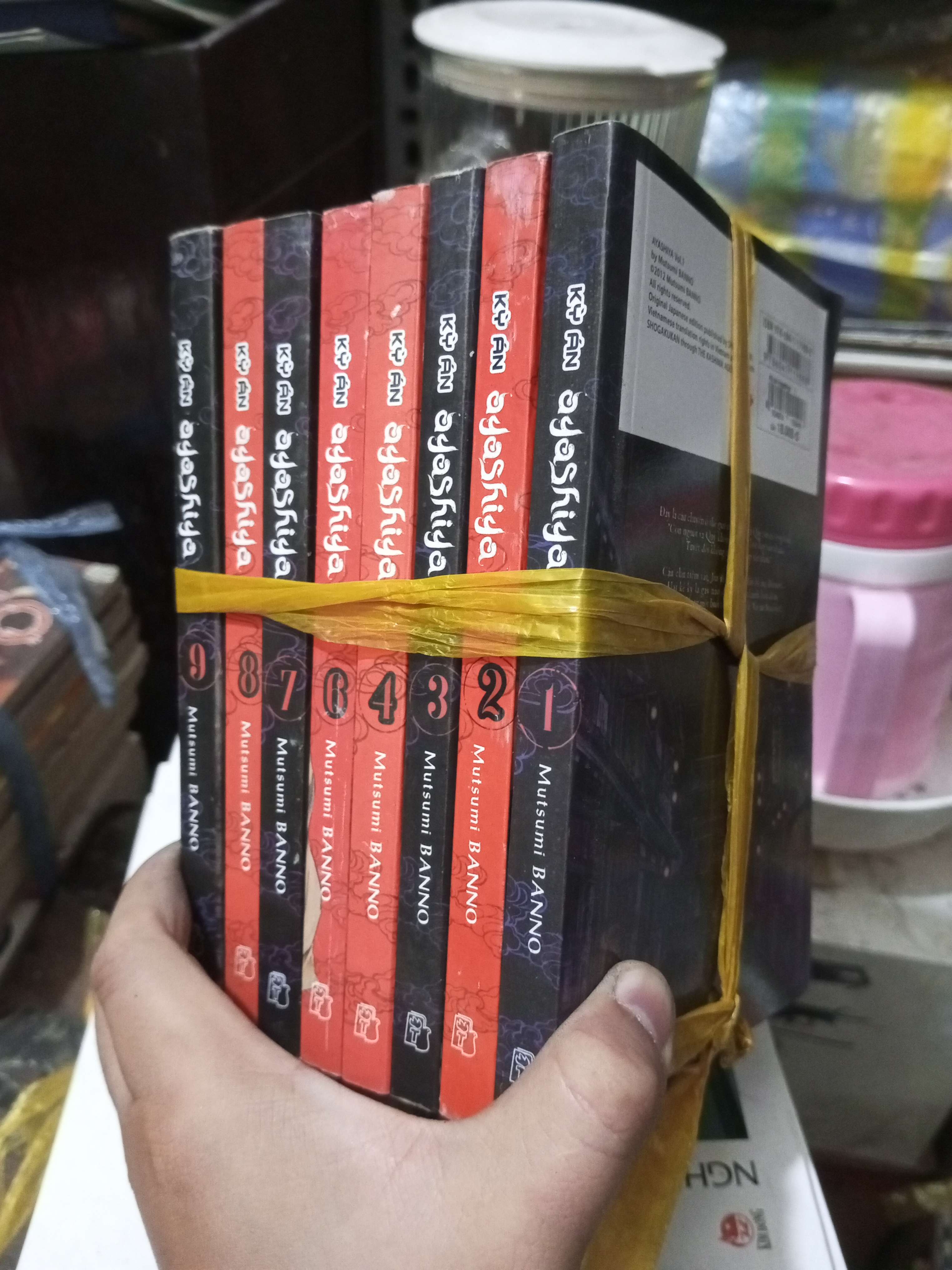 8 cuốn Kỳ án Ayashiya (Truyện tranh ) BGB