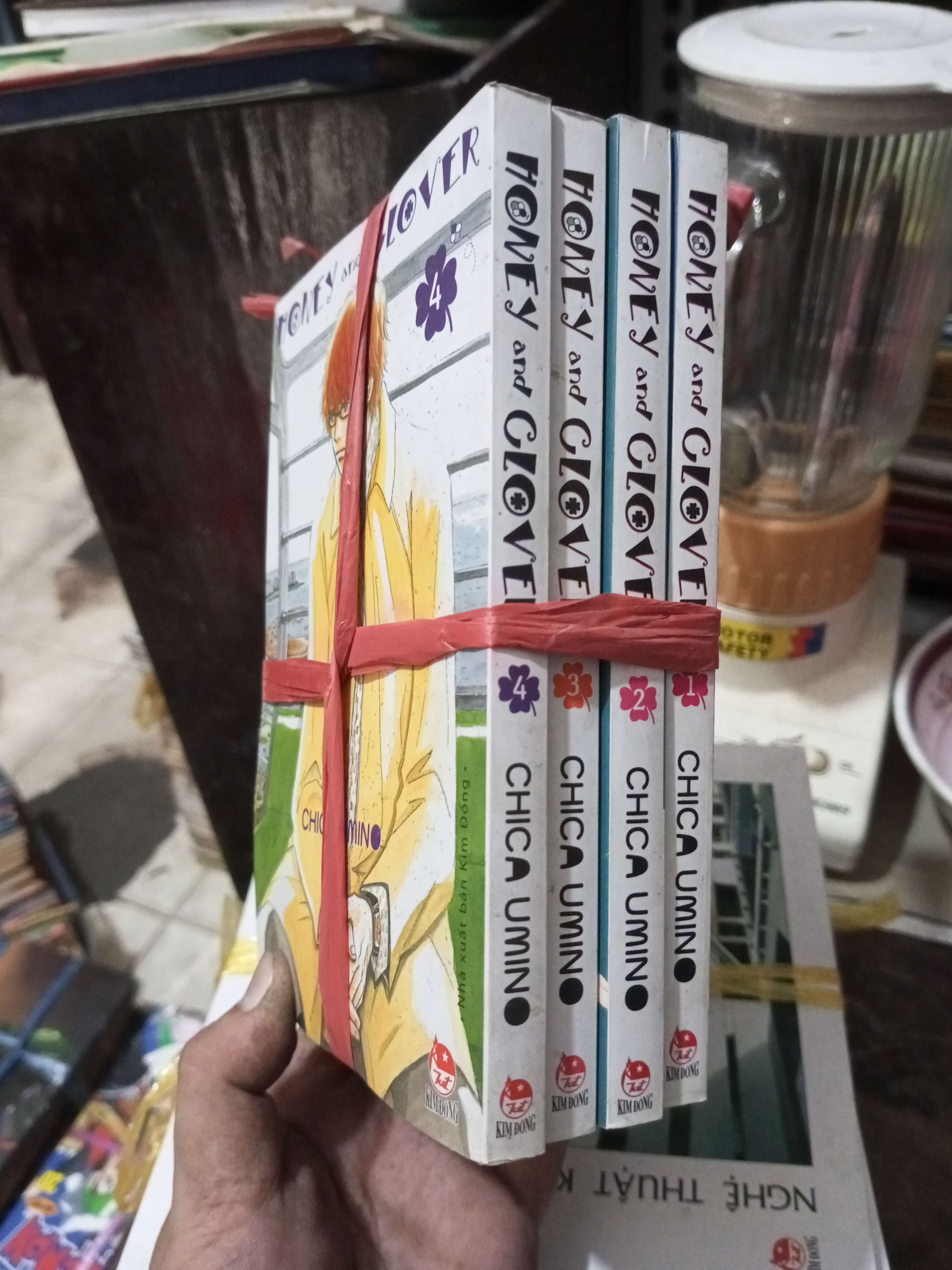 4 cuốn HONEY and CLOVER (Truyện tranh ) BGB