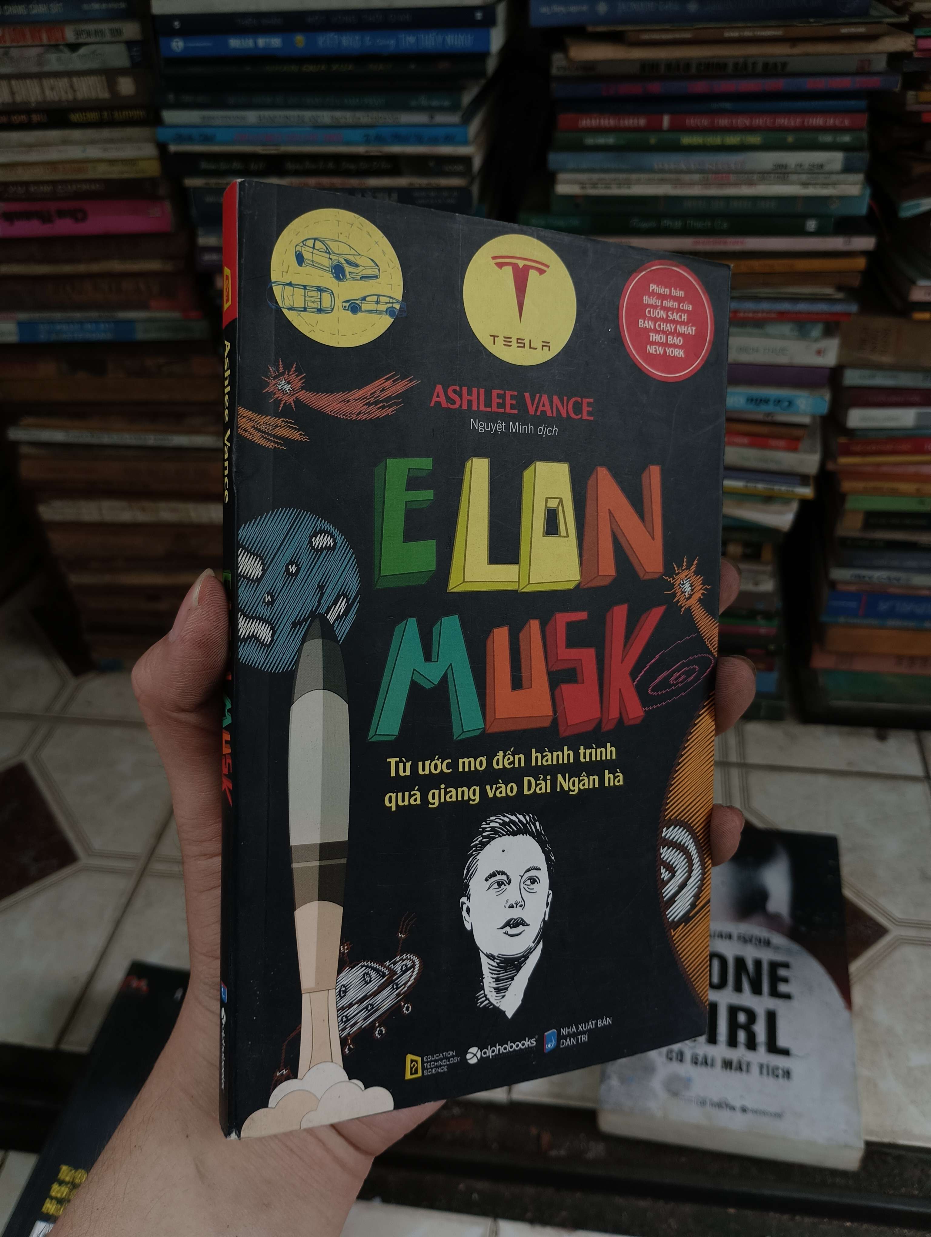 ELON MUSK: Từ ước mơ đến hành trình quá giang vào Dải Ngân hà - Ashlee Vance 2017 (Sách văn học) BGB
