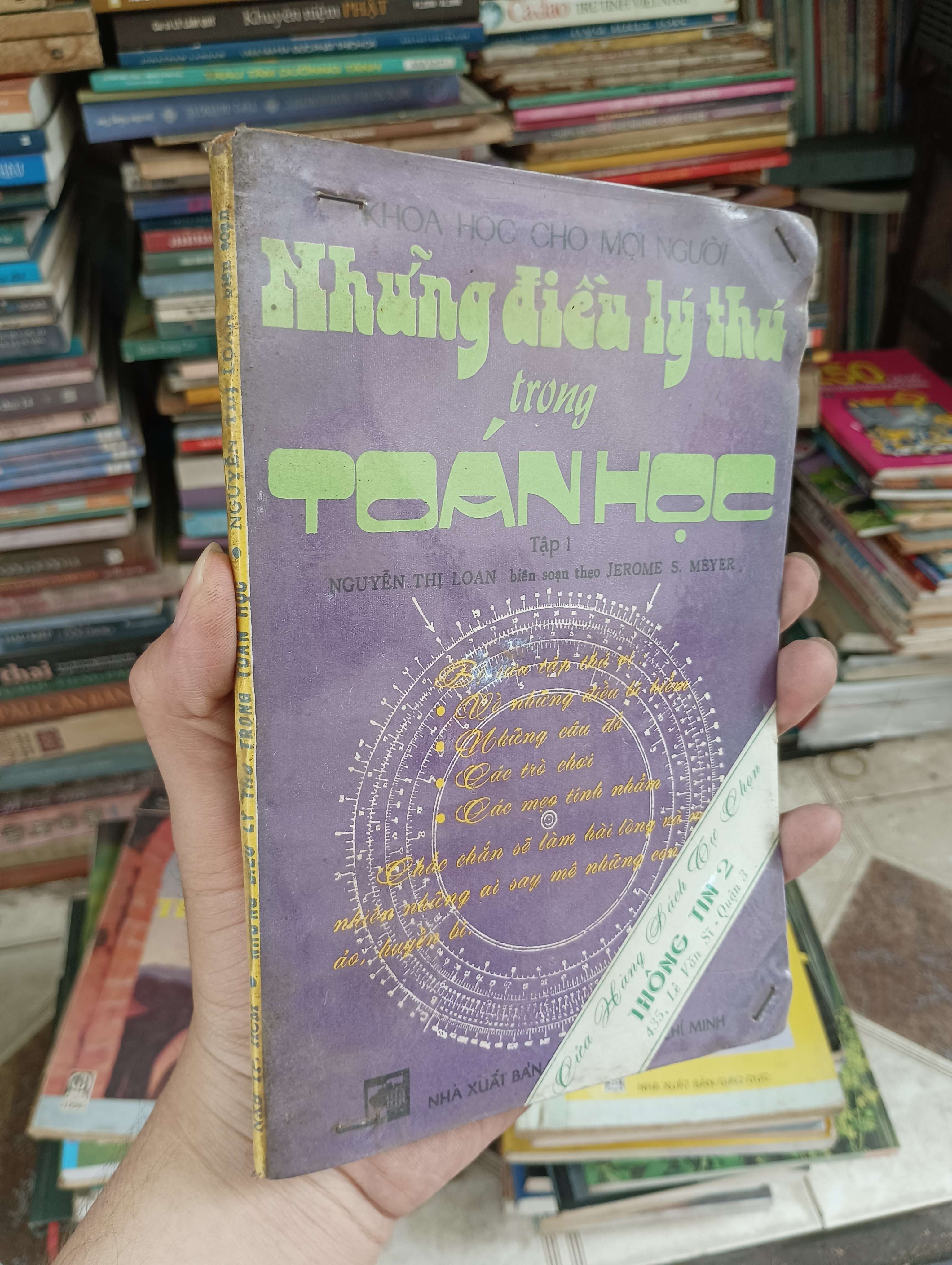 Những điều lý thú trong toán học (Tập 1) - Nguyễn Thị Loan 1990 (Sách giáo khoa - giáo trình) BGB