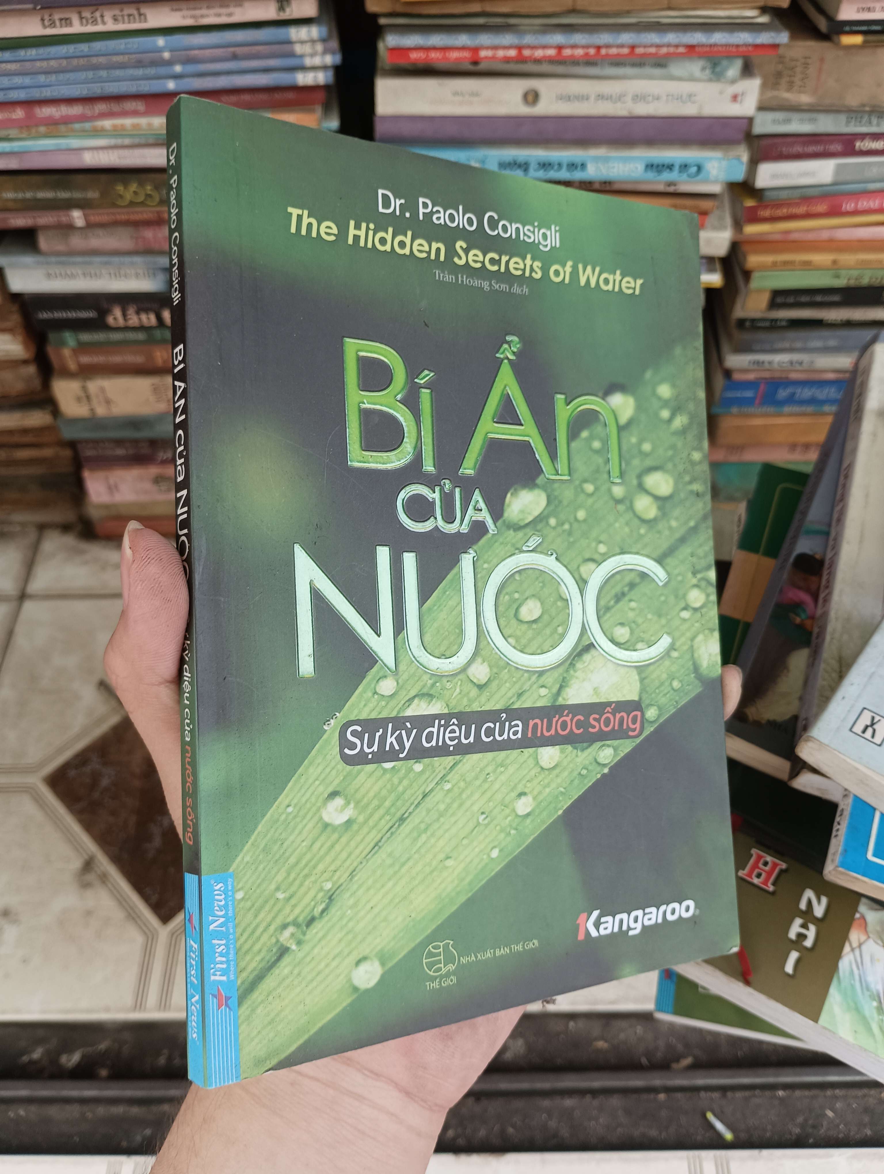 Bí ẩn của nước: Sự kỳ diệu của nước sống - Dr. Paolo Consigli 2022 (Sách văn học) BGB