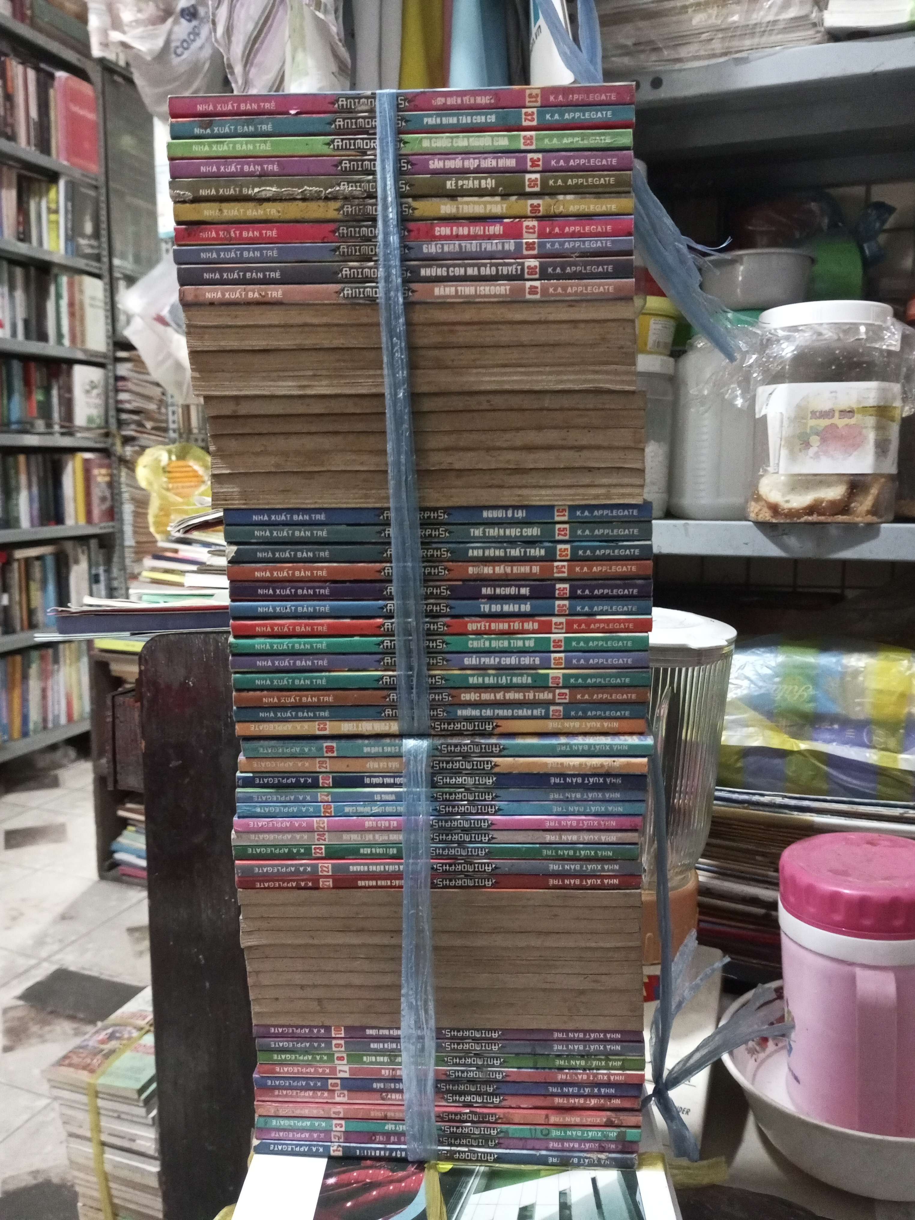63 cuốn Animorphs (Truyện tranh ) BGB