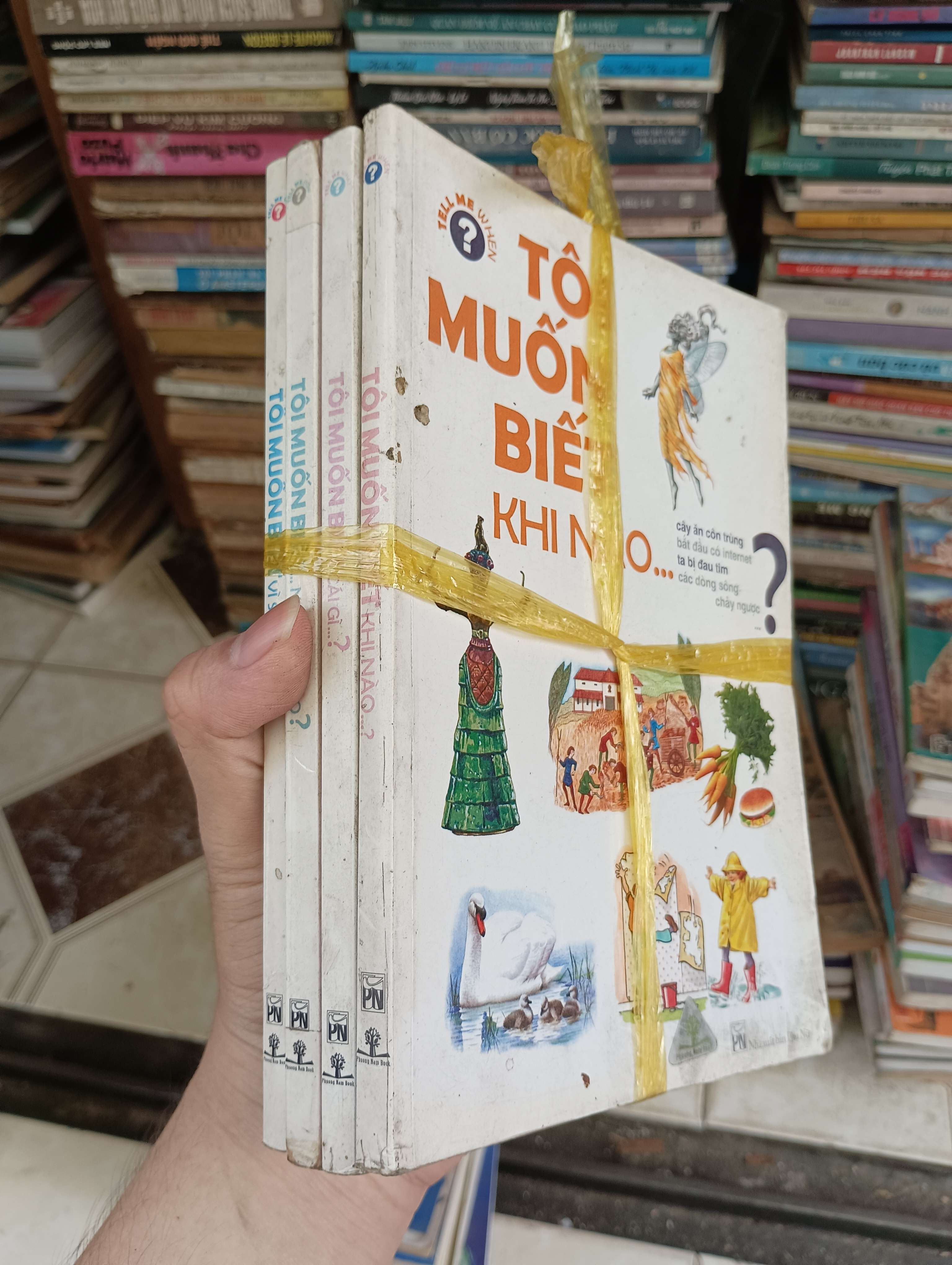 Tôi muốn biết khi nào...? (4 cuốn) (Sách thiếu nhi) BGB