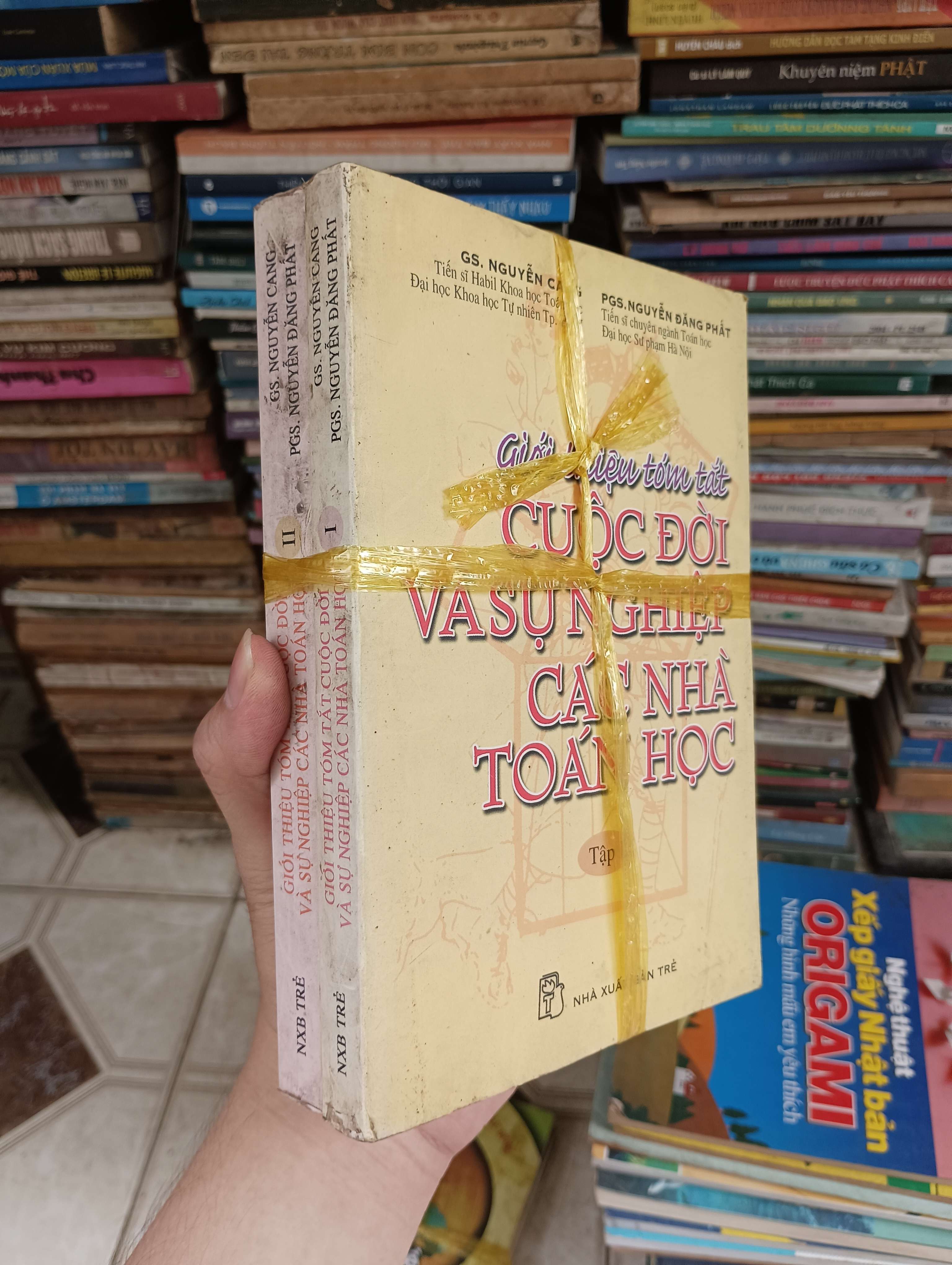 Giới thiệu tóm tắt cuộc đời và sự nghiệp các nhà toán học (Tập 1 & 2) - GS. Nguyễn Cang & PGS. Nguyễn Đăng Phát (Giáo khoa) BGB