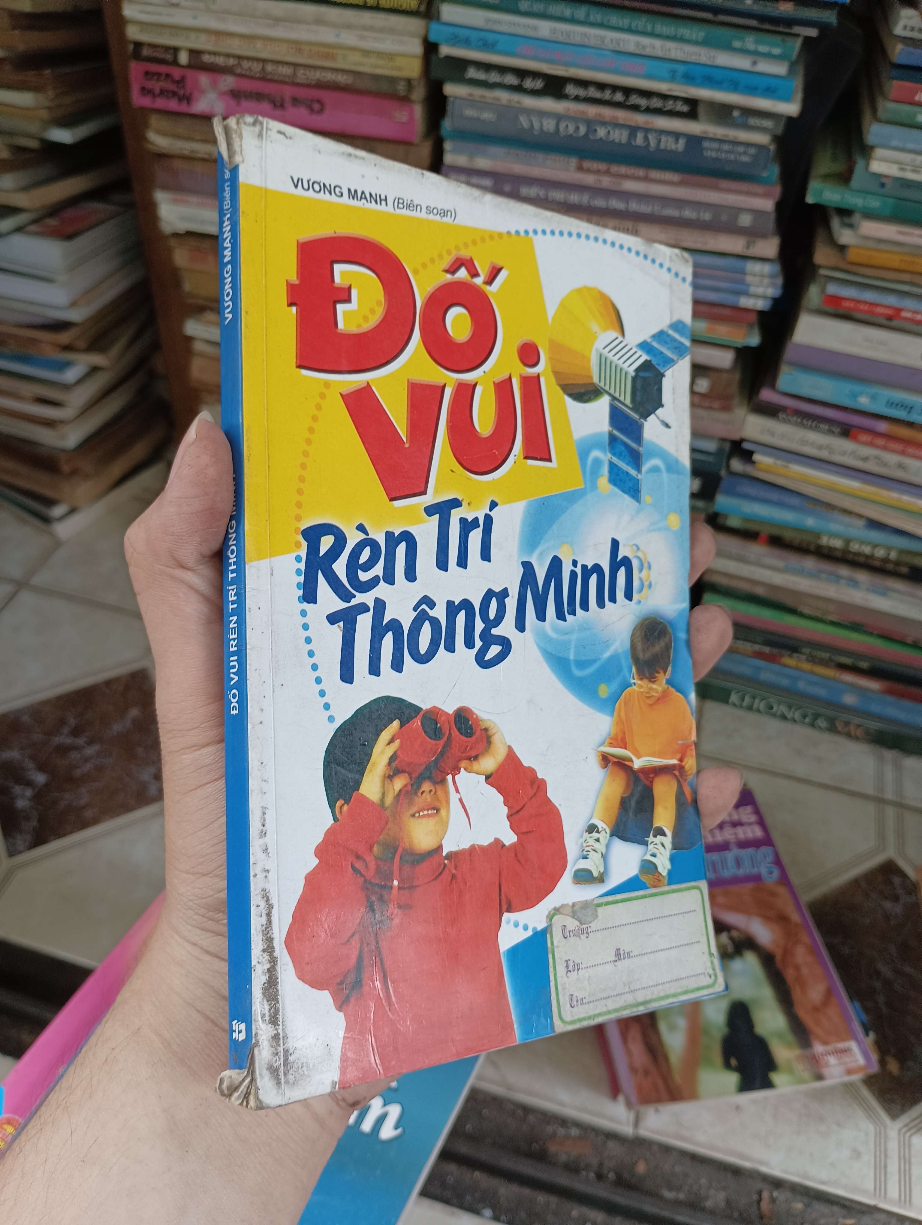 Đố vui rèn trí thông minh - Vương Mạnh 2008 (Sách thiếu nhi) BGB