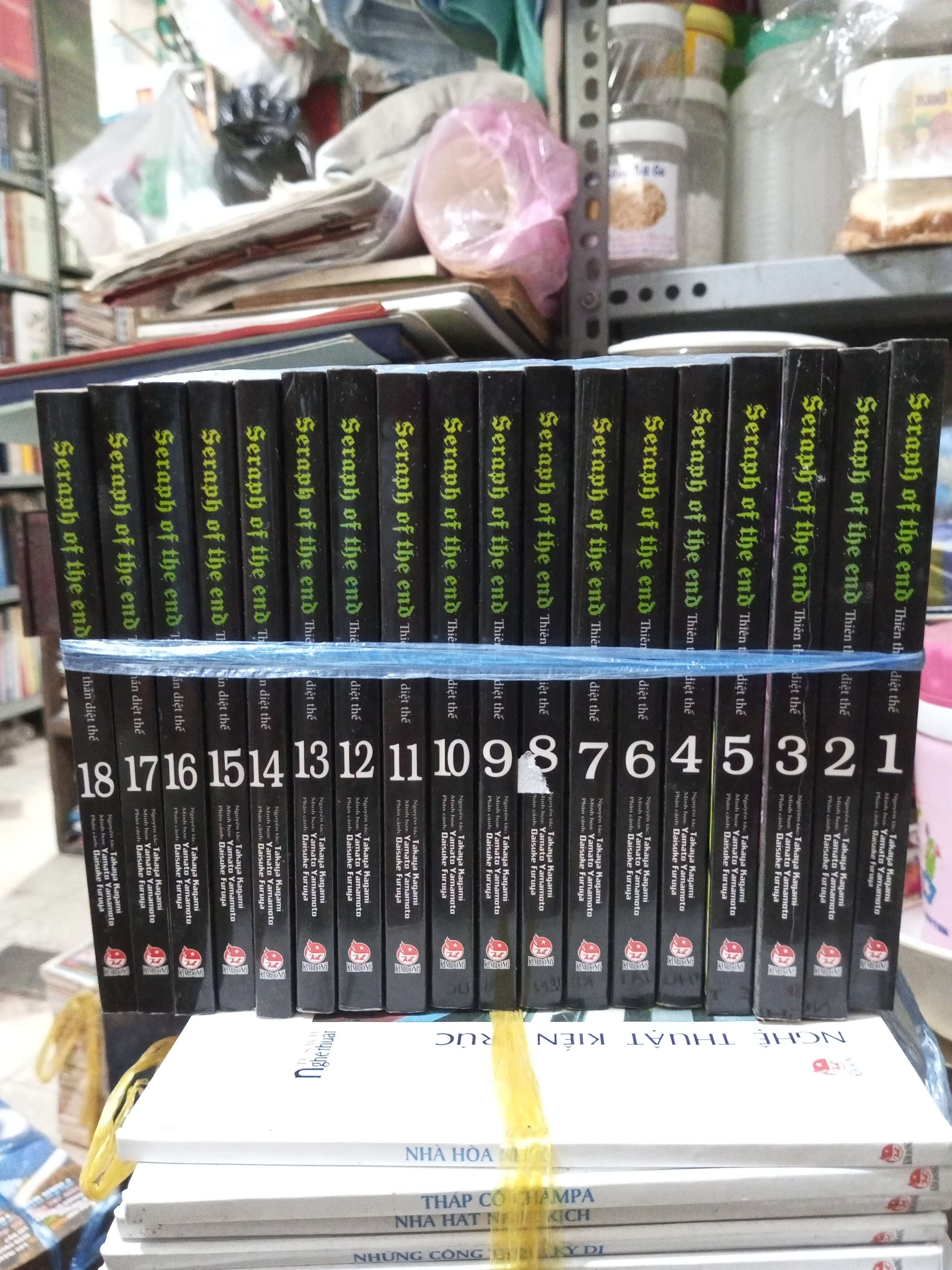 18 cuốn Seraph of the end - Thiên thần diệt thế (Truyện tranh ) BGB