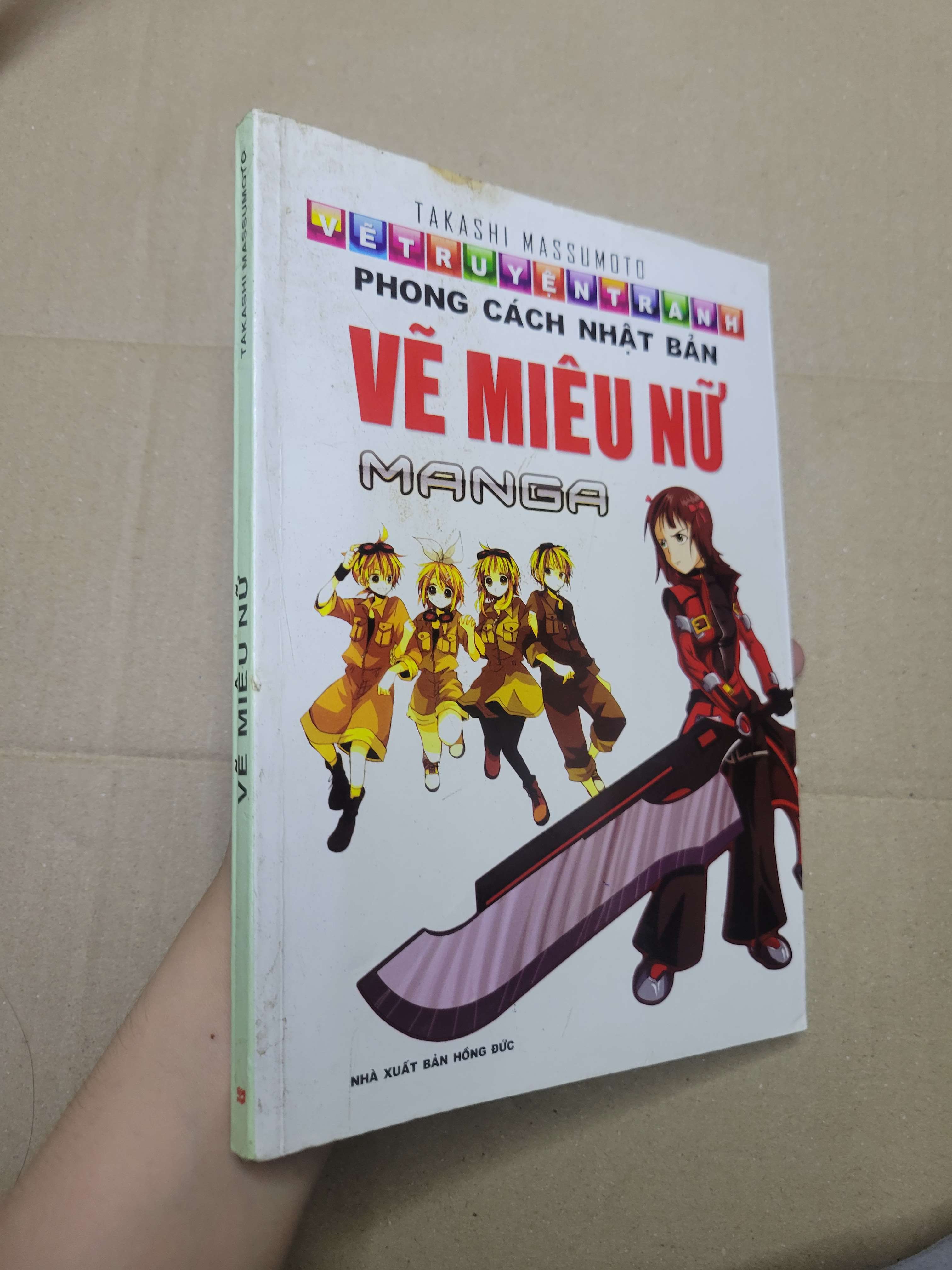 PHONG CÁCH NHẬT BẢN VẼ MIÊU NỮ MANGA - TAKASHI MASSUMOTO 2012 mới 80% bẩn bìa, ố nhẹ (Sách giáo khoa - giáo trình) HCM