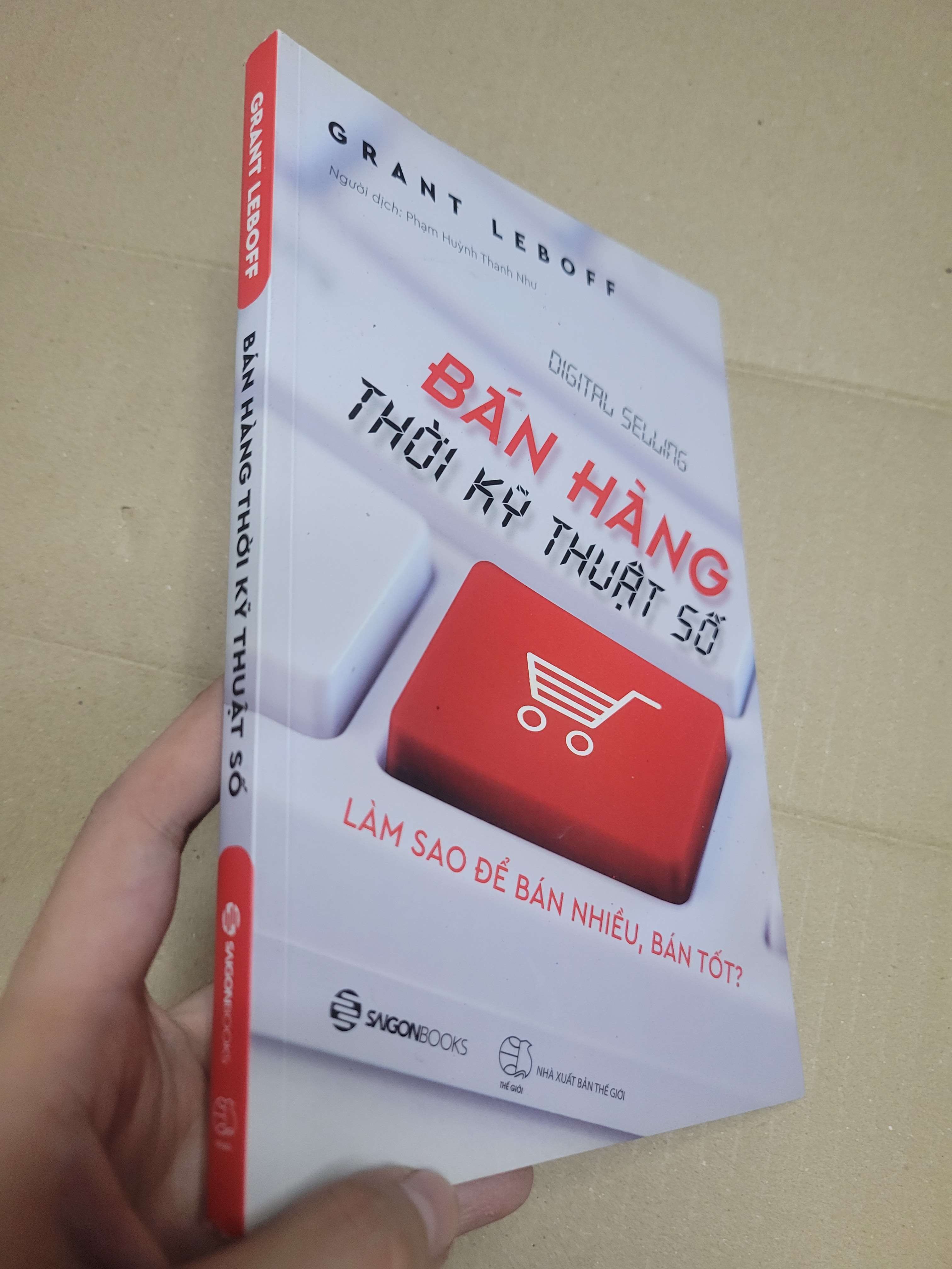 BÁN HÀNG THỜI KỸ THUẬT SỐ - GRANT LEBOFF 2018 mới 90% bẩn bìa (Kinh doanh - Marketing) HCM