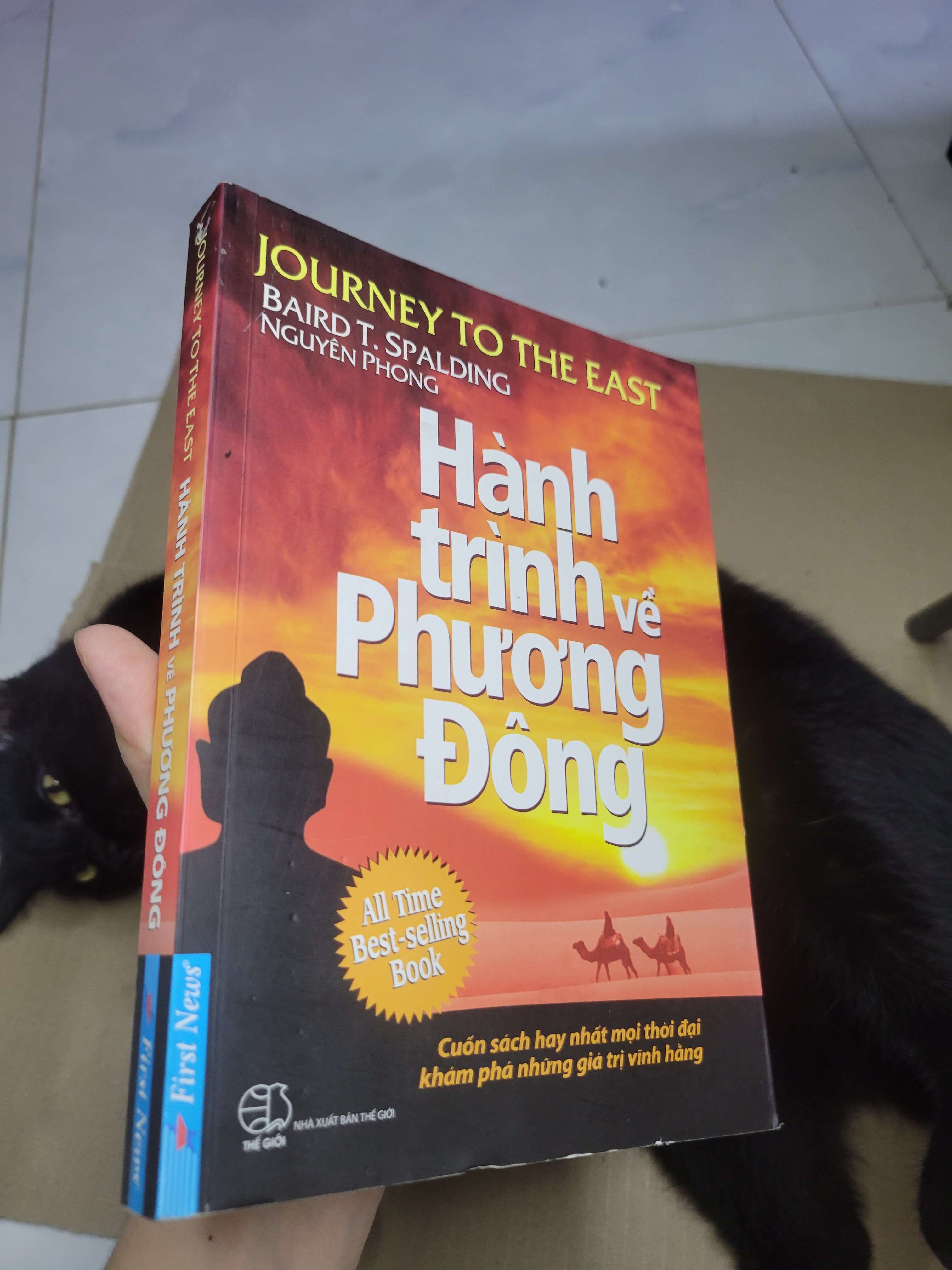 HÀNH TRÌNH VỀ PHƯƠNG ĐÔNG - Baird T Spalding 2019 mới 90% bẩn bìa, ố nhẹ (Sách tôn giáo - tâm linh) HCM