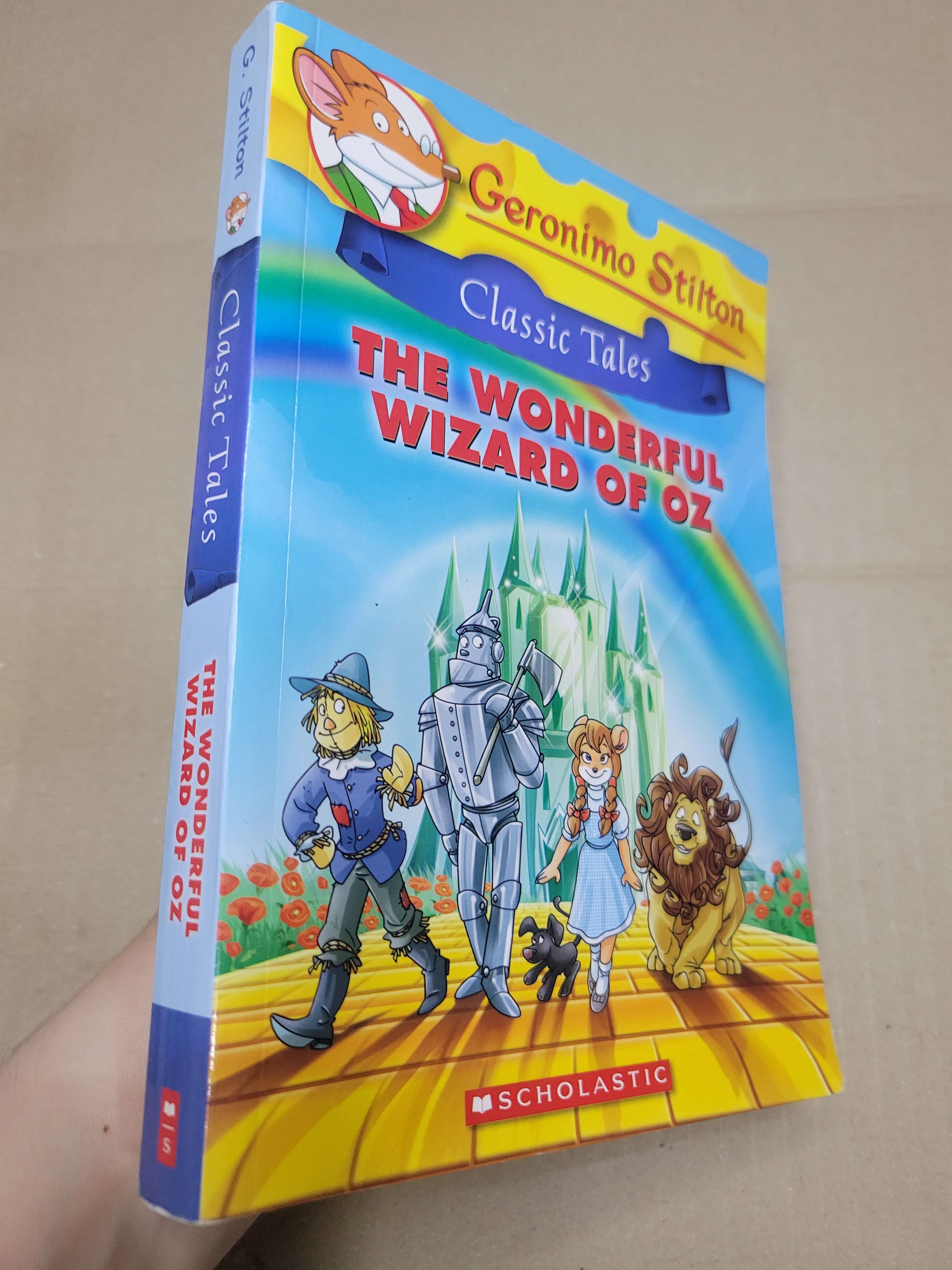 THE WONDERFUL WIZARD OF OZ - GERONIMO STILTON mới 80% bẩn bìa, ố nhẹ (Truyện tranh ) HCM