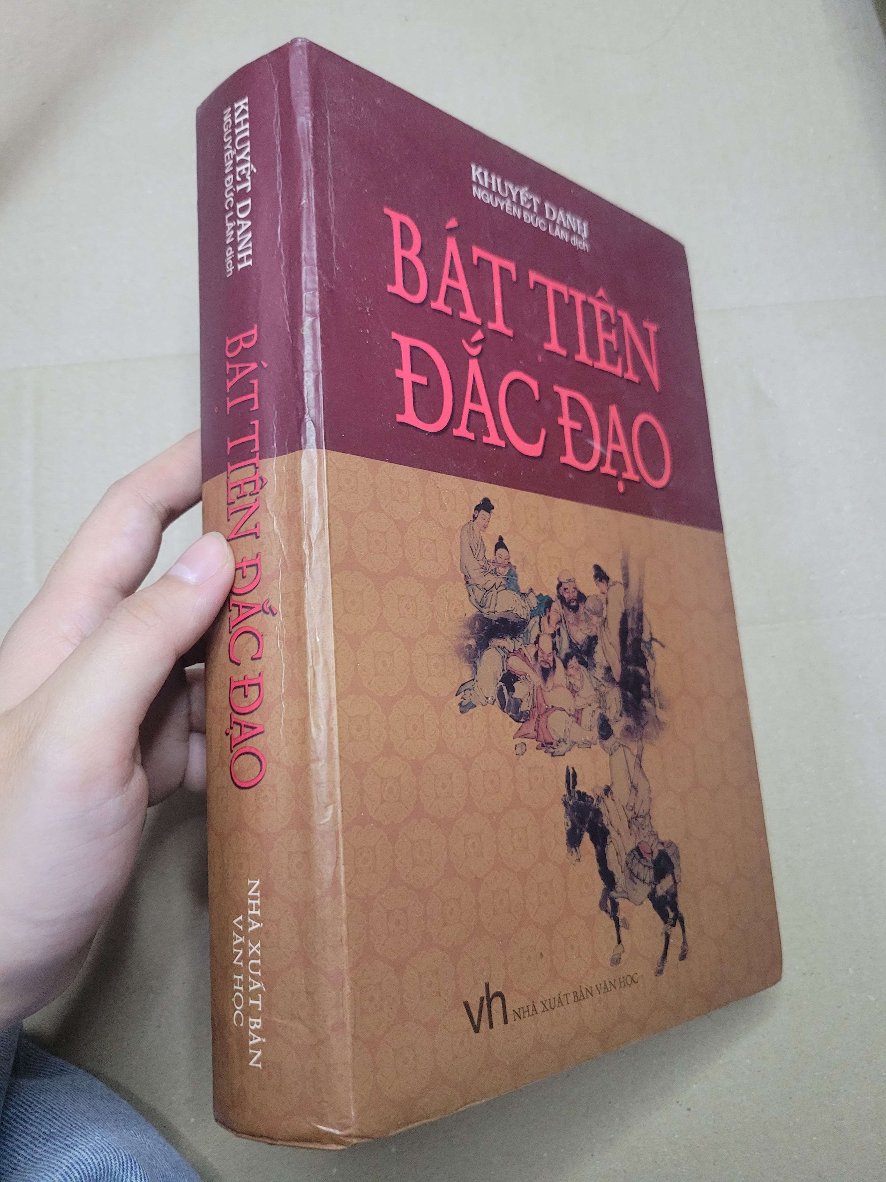 BÁT TIÊN ĐẮC ĐẠO - KHUYẾT DANH mới 80% bìa cứng, bẩn bìa, ố nhẹ, có chữ viết (Sách lịch sử - triết học) HCM