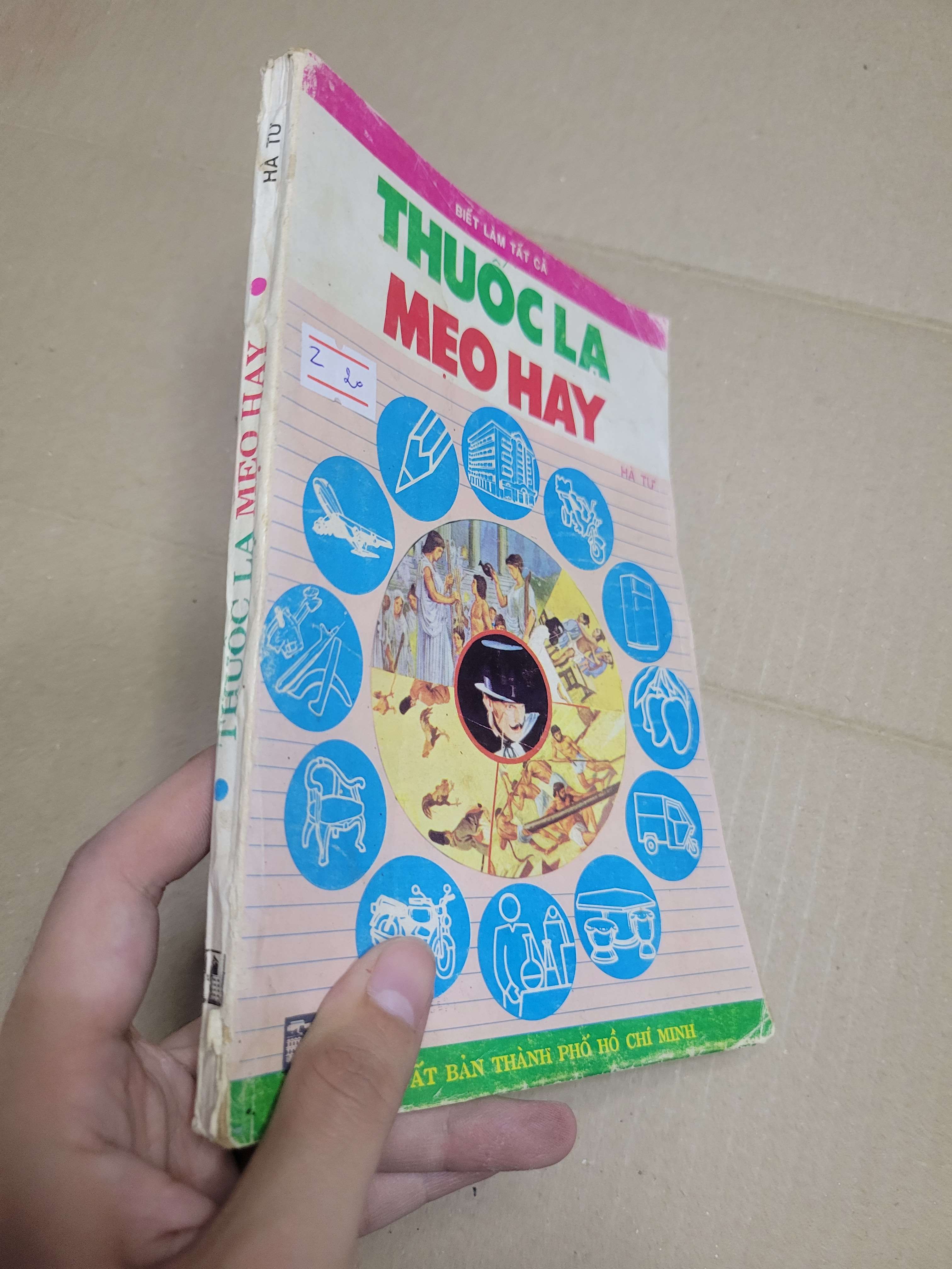 THUỐC LẠ - MẸO HAY - Hà Tư 1992 mới 70% ố vàng, tróc bìa, tróc gáy, bẩn bìa, có vệt nước (Kỹ năng sống) HCM