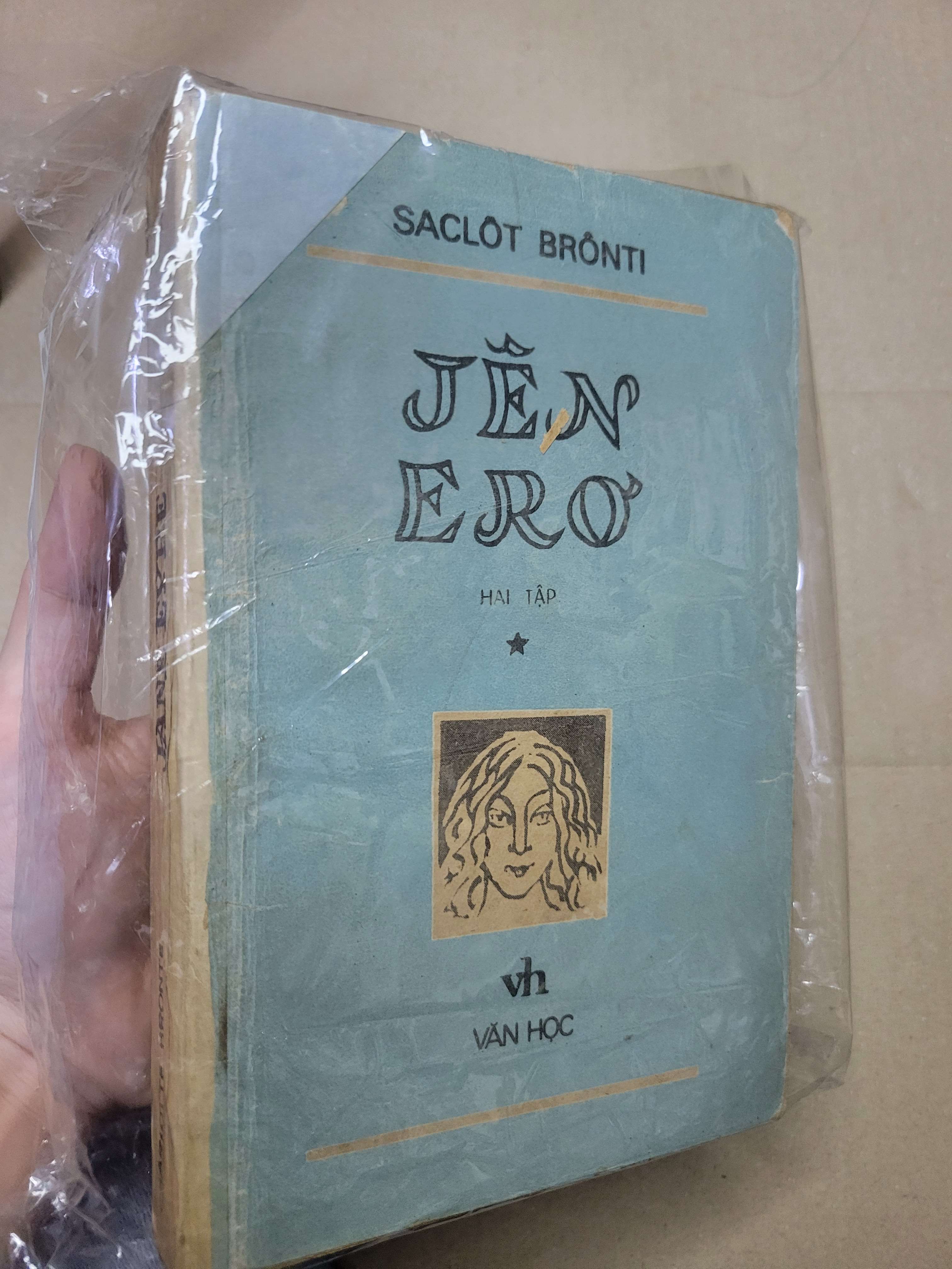 2 CUỐN JEN ERO - SACLOT BRONTI mới 60% bẩn bìa, ố vàng, tróc gáy (Văn học nước ngoài) HCM