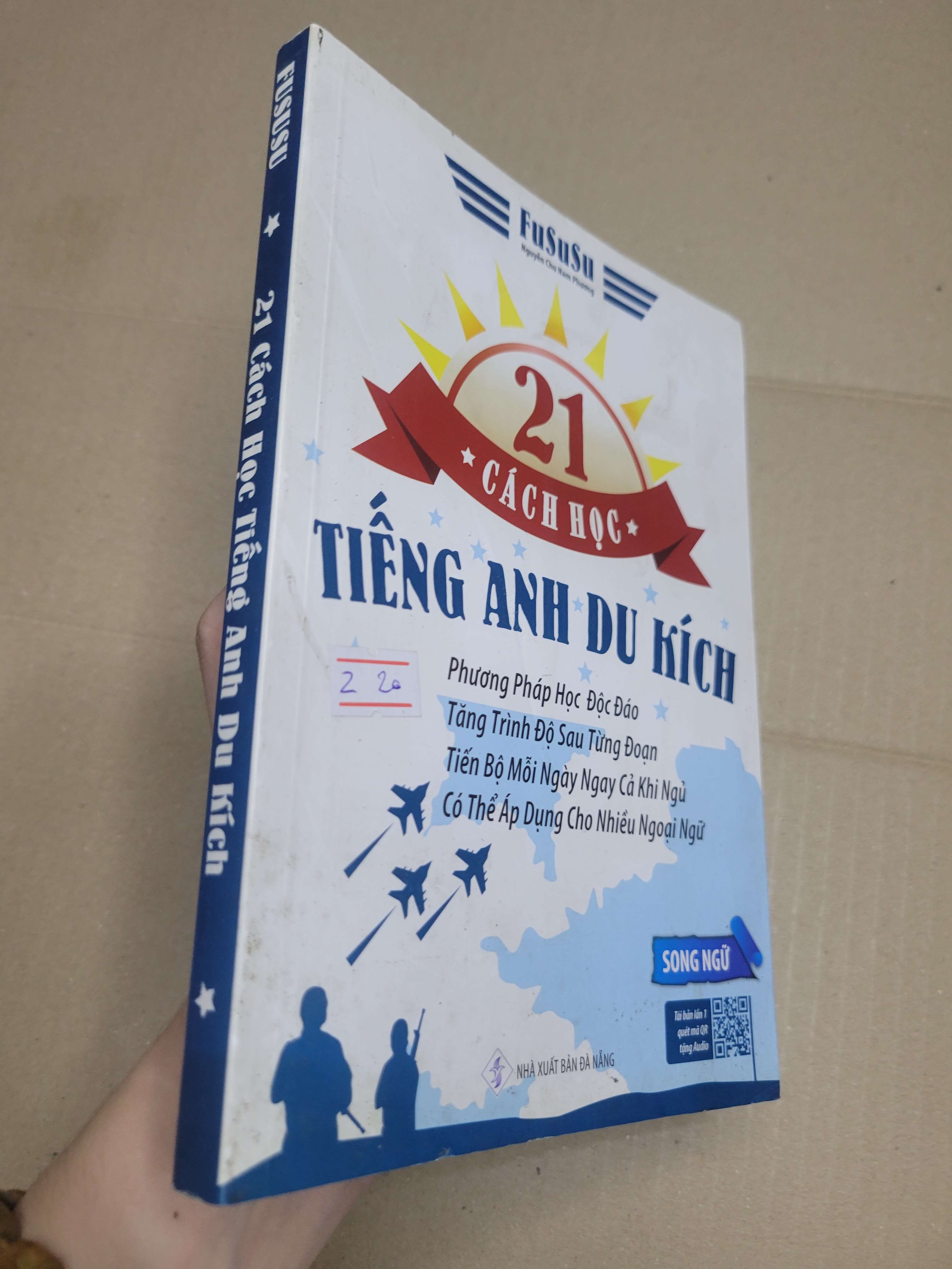 21 Cách Học Tiếng Anh Du Kích - Fususu 2019 mới 90% bẩn bìa (Sách học ngoại ngữ) HCM
