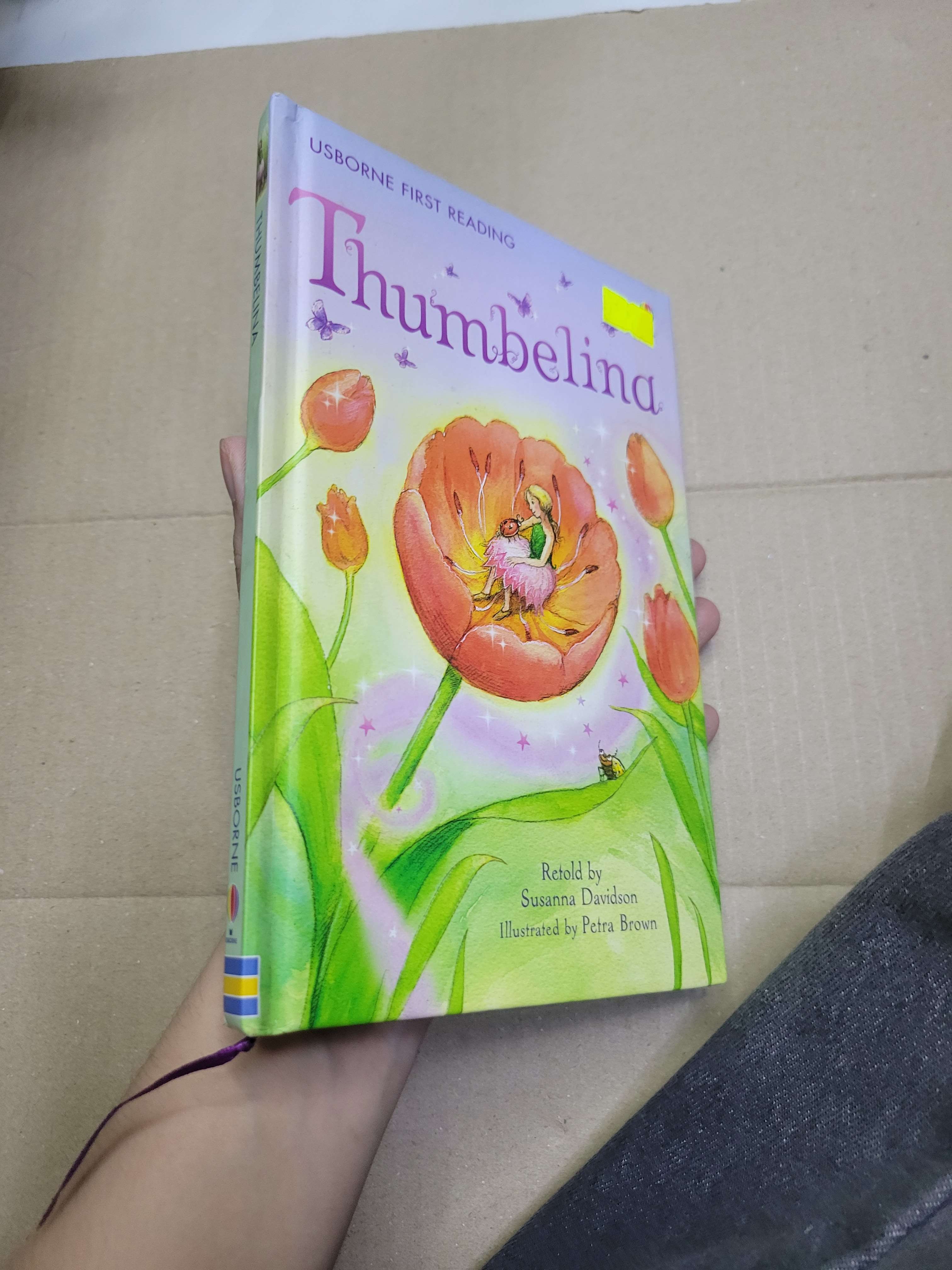 THUMBELINA mới 80% bìa cứng, bẩn bìa, ố nhẹ (Truyện tranh ) HCM