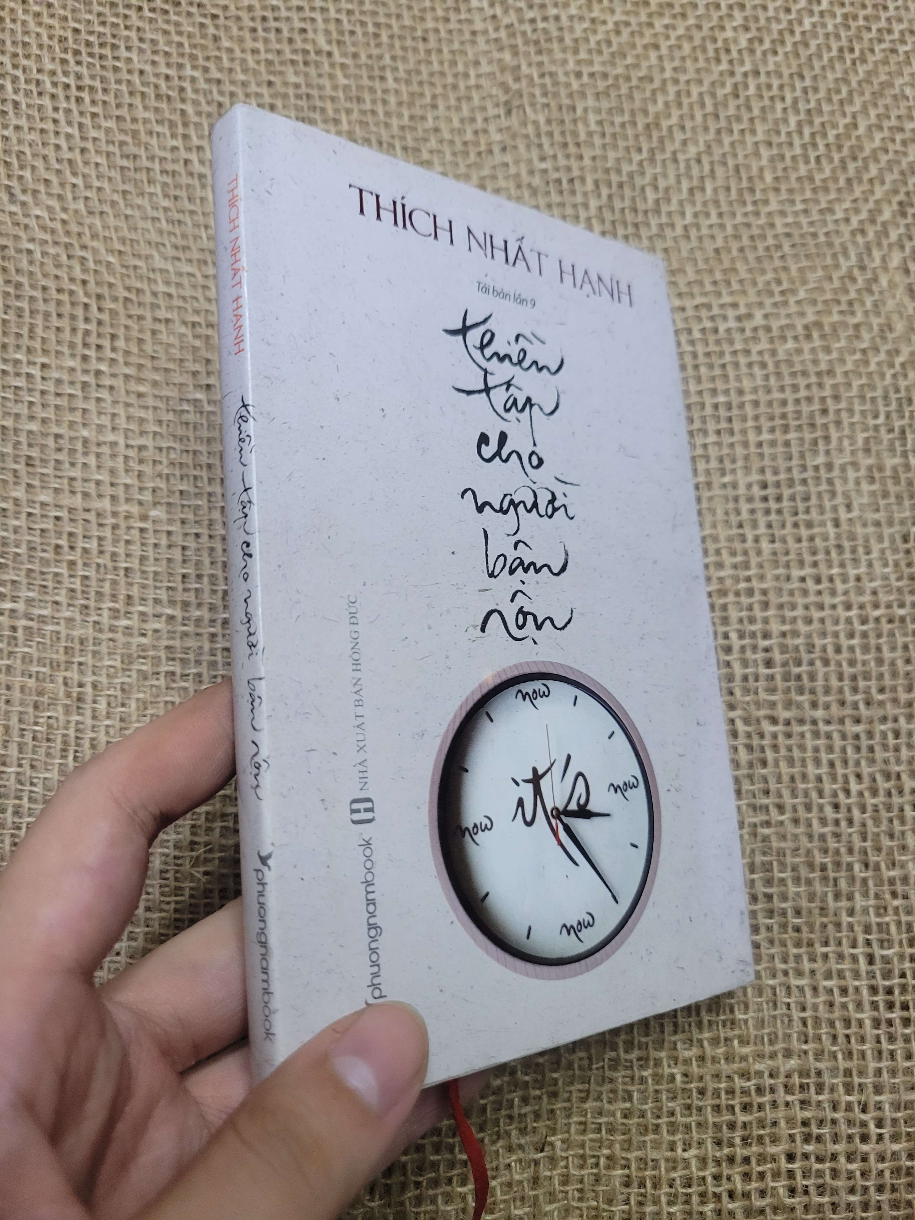THIỀN TẬP CHO NGƯỜI BẬN RỘN - THÍCH NHẤT HẠNH 2019 bìa cứng, bẩn bìa (Sách tôn giáo - tâm linh) HCM