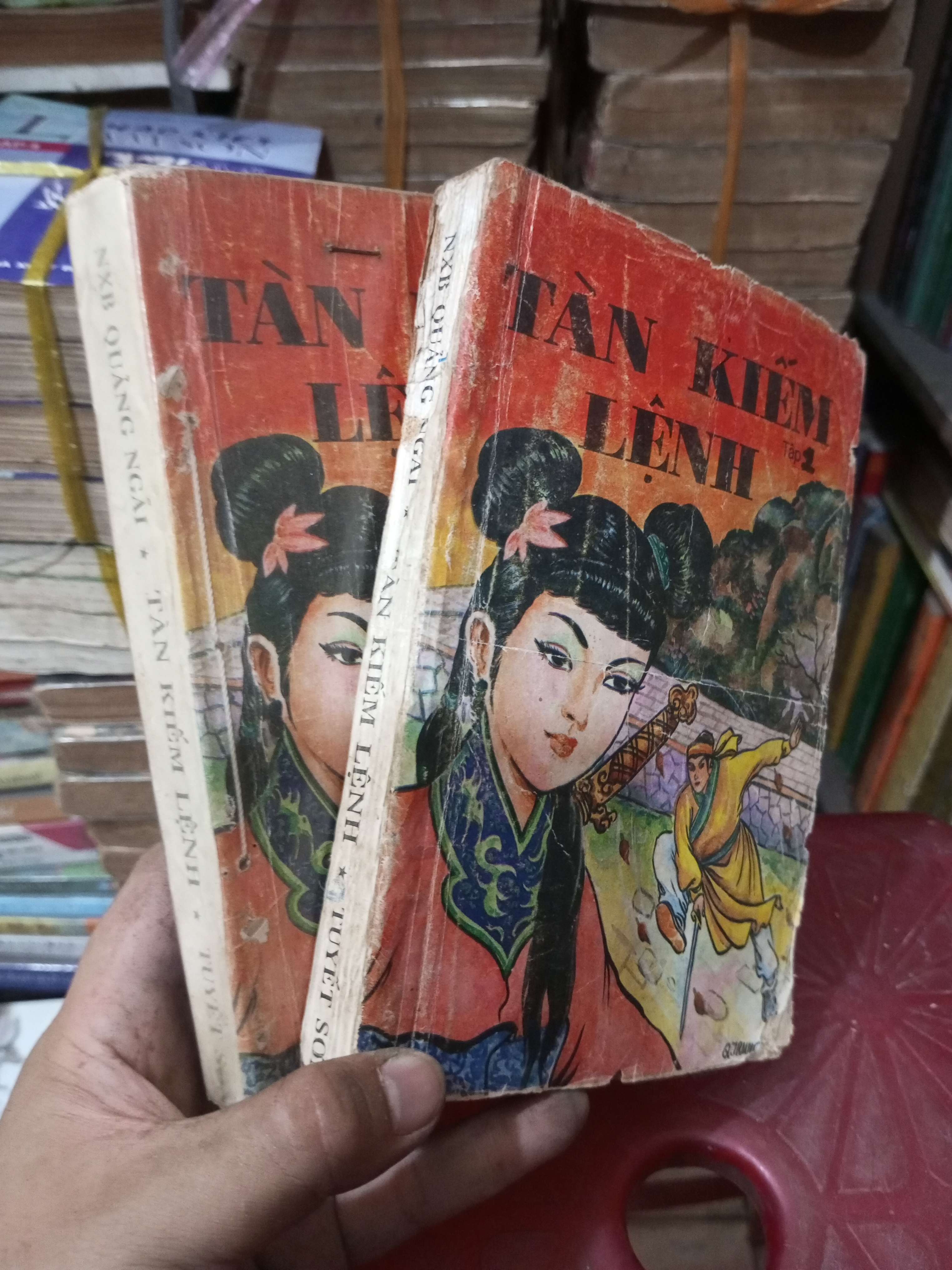 2 cuốn Tàn Kiếm Lệnh (Văn học nước ngoài) BGB