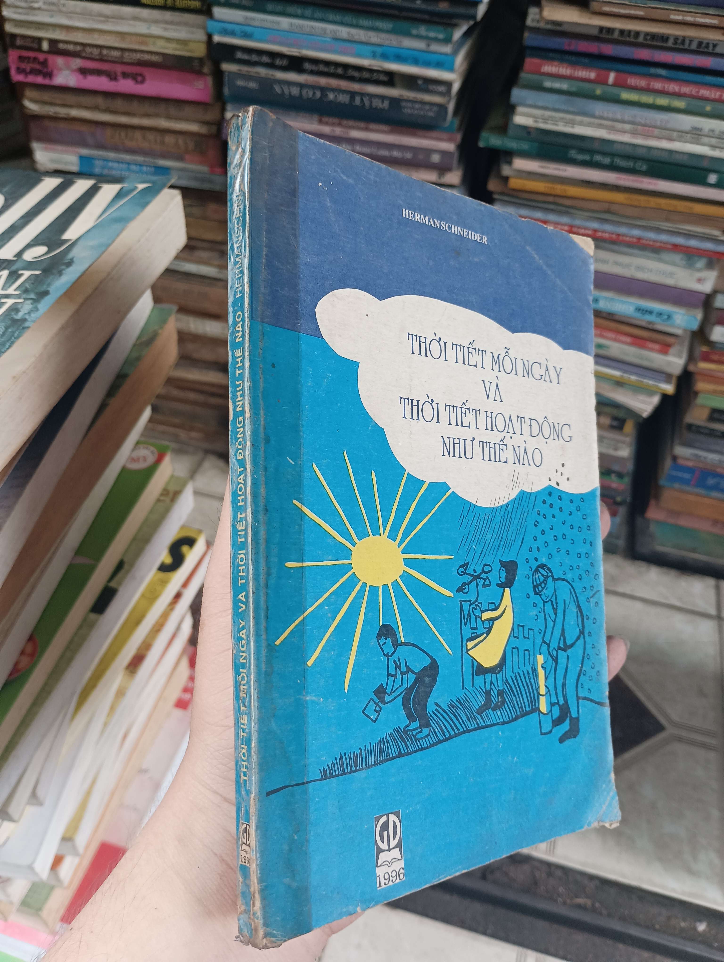 THỜI TIẾT MỖI NGÀY VÀ THỜI TIẾT HOẠT ĐỘNG NHƯ THẾ NÀO 1996 (Sách kiến thức tổng hợp) BGB