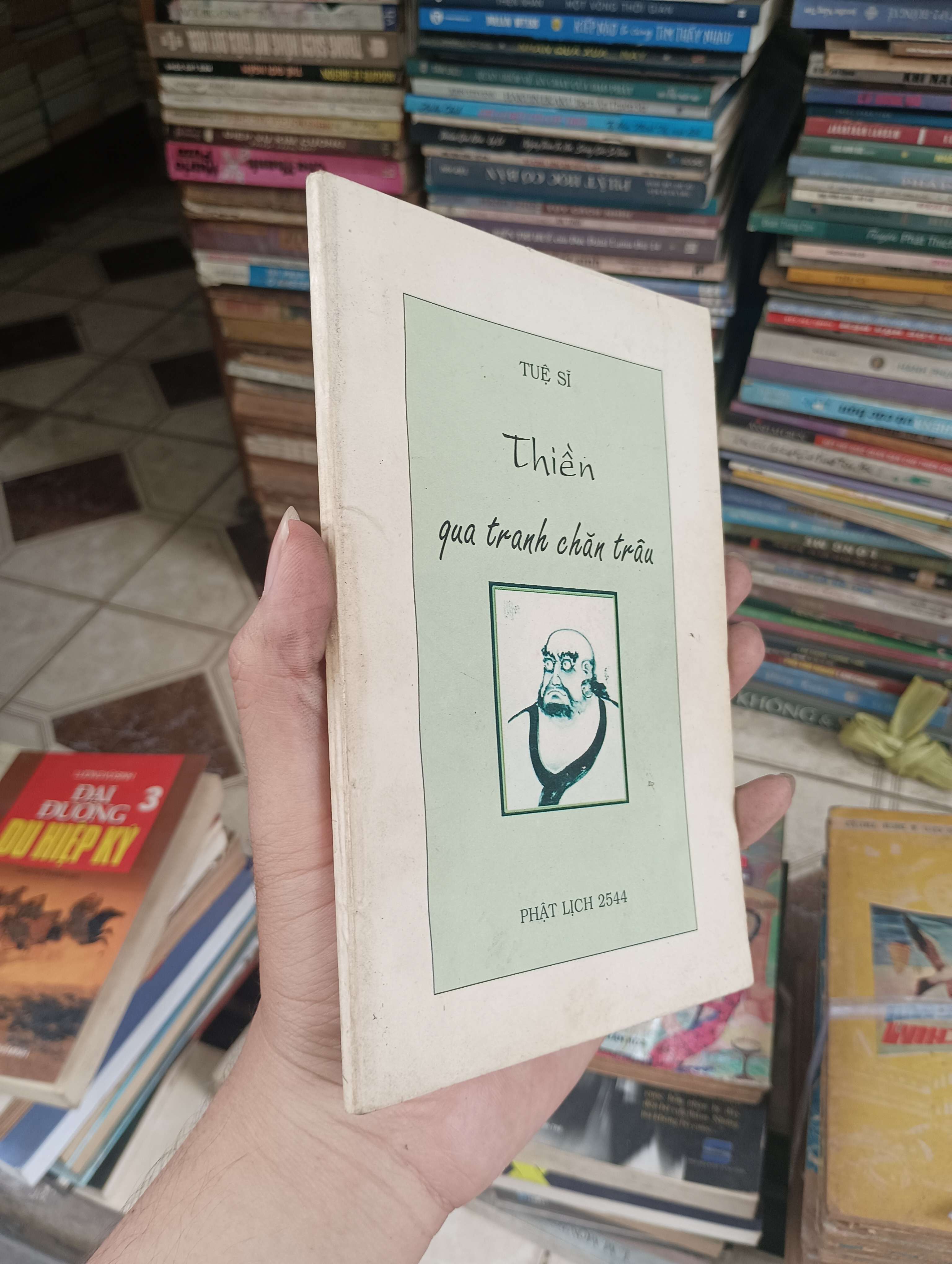 Thiền qua tranh chăn trâu - Tuệ Sĩ (Sách văn học) BGB