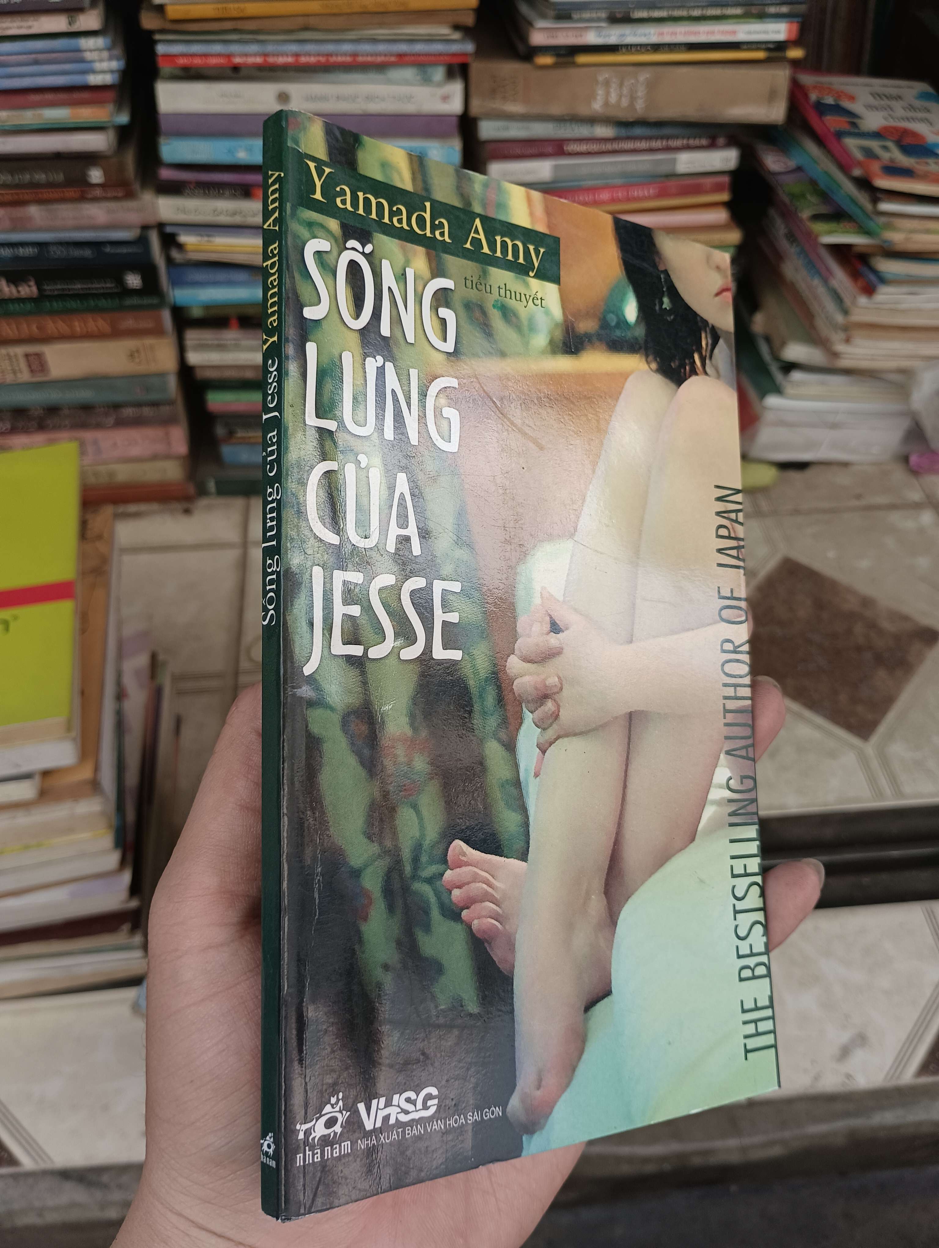 Sóng lưng của Jesse - Yamada Amy 2008 (Tiểu Thuyết) BGB