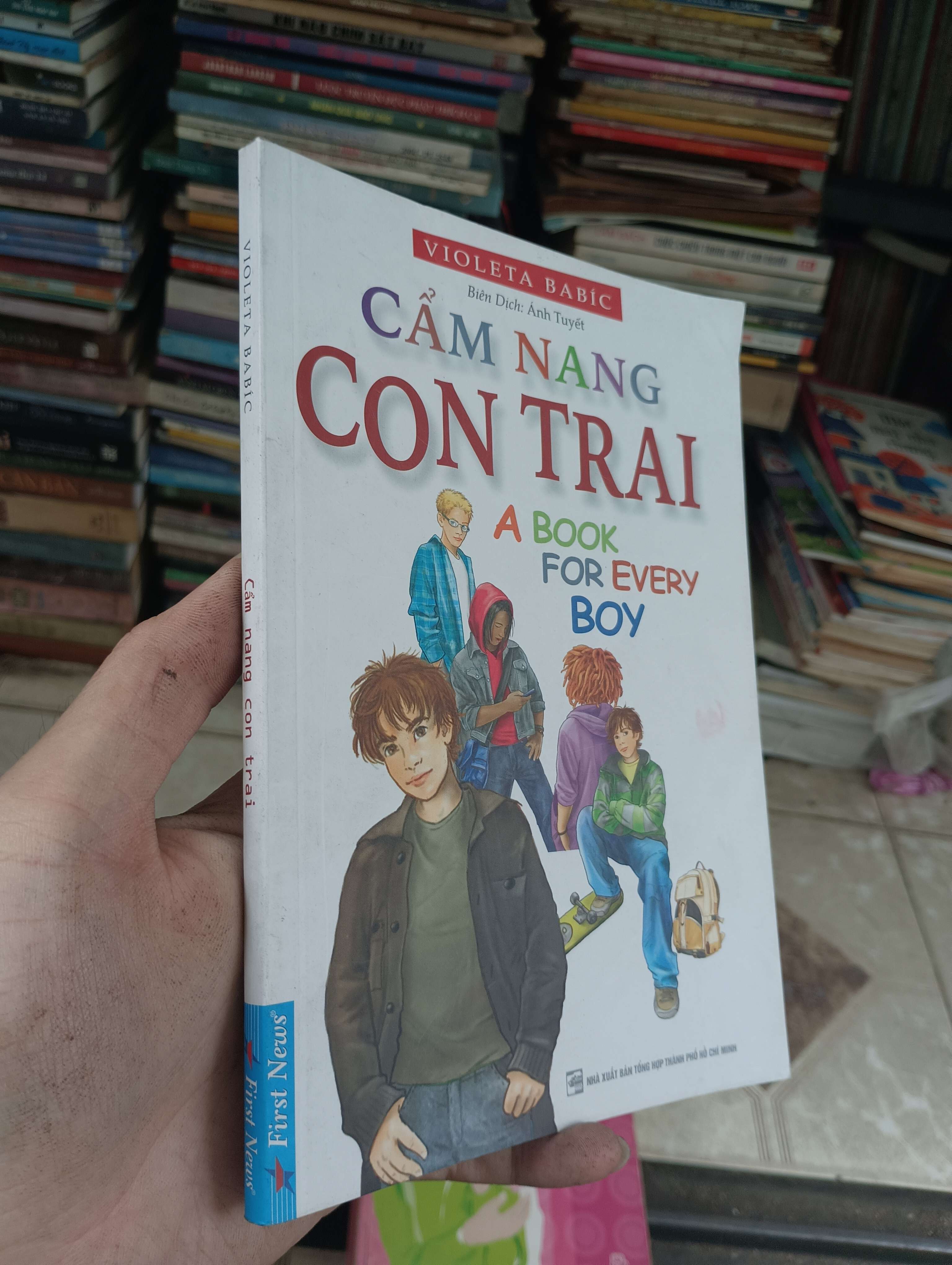 Cẩm Nang Con Trai - Violeta Babic 2017 (Sách kiến thức tổng hợp) BGB