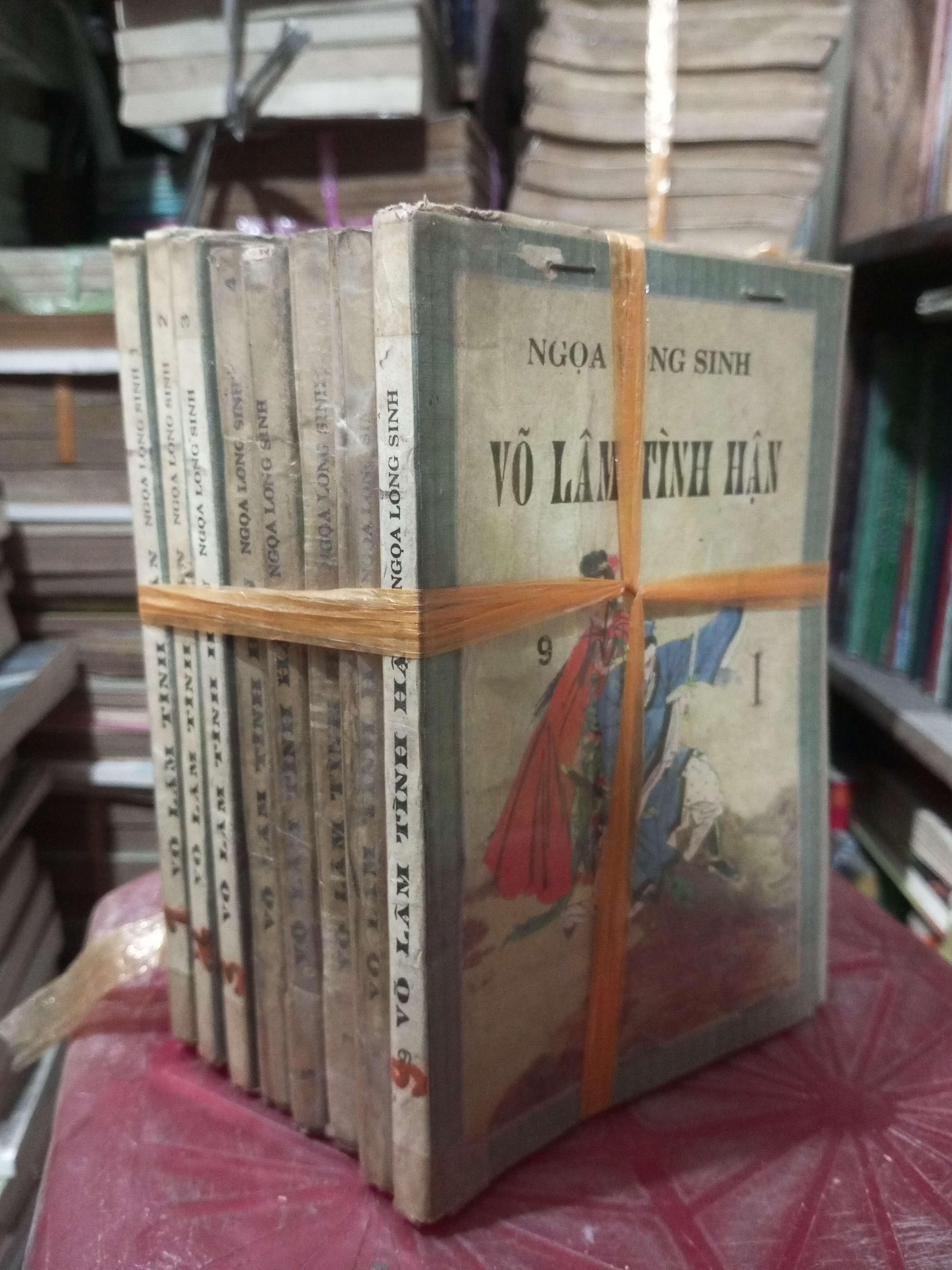 8 cuốn Võ Lâm Tình Hận - Ngoạ Long Sinh (Văn học nước ngoài) BGB