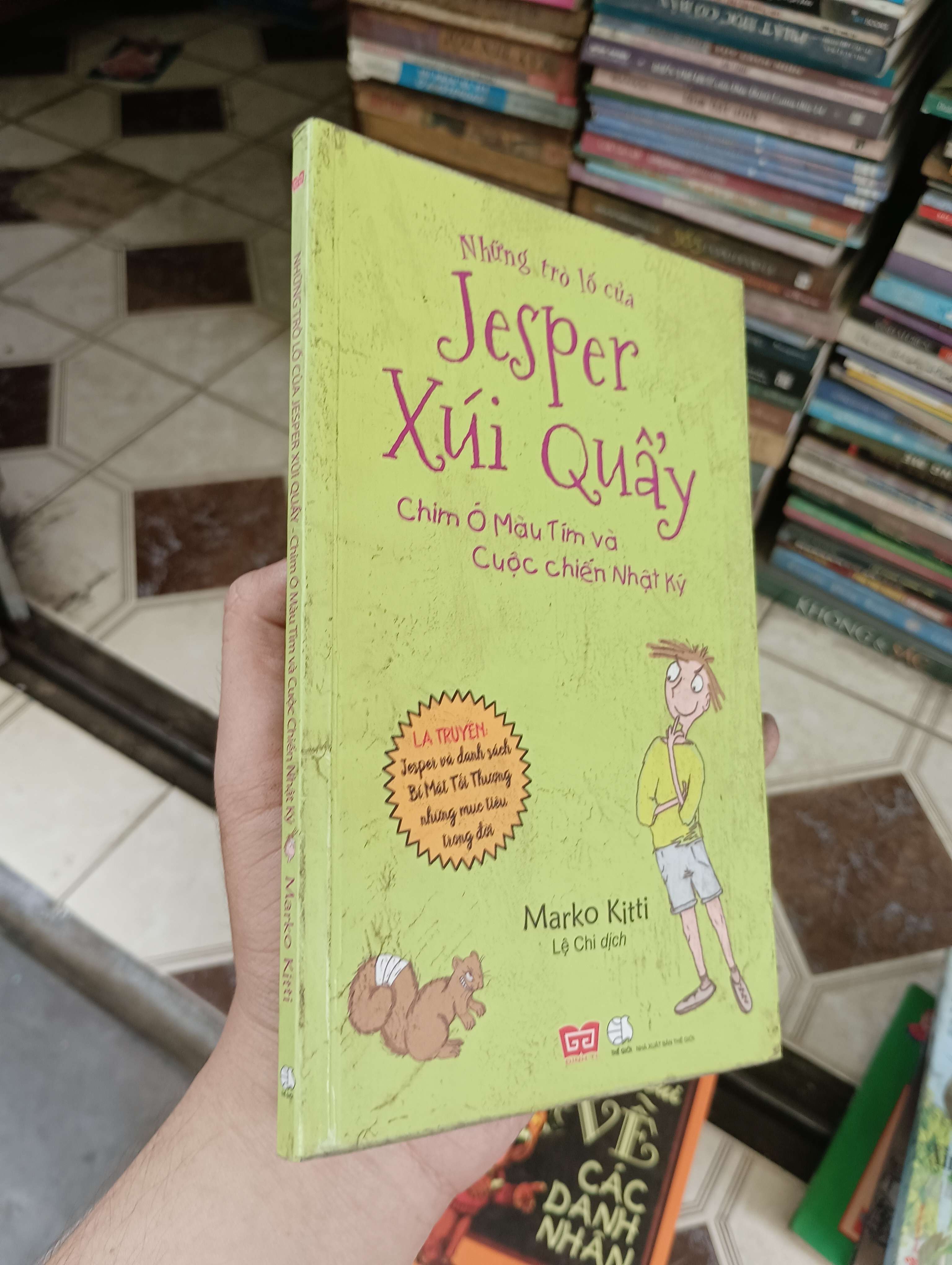 Những trò lố của Jesper Xúi Quẩy - Marko Kitti (Sách thiếu nhi) BGB