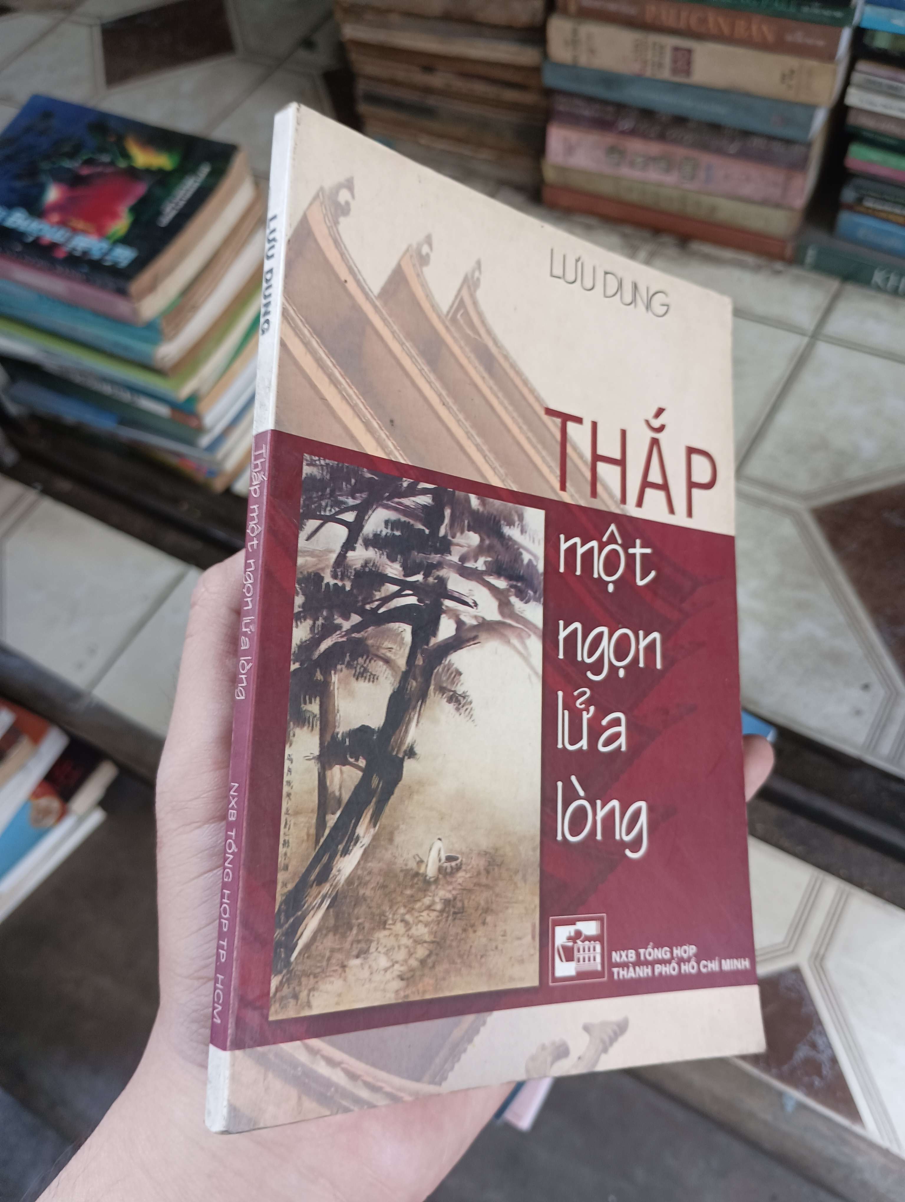 Thắp một ngọn lửa lòng - Lưu Dung 2003 (Sách văn học) BGB