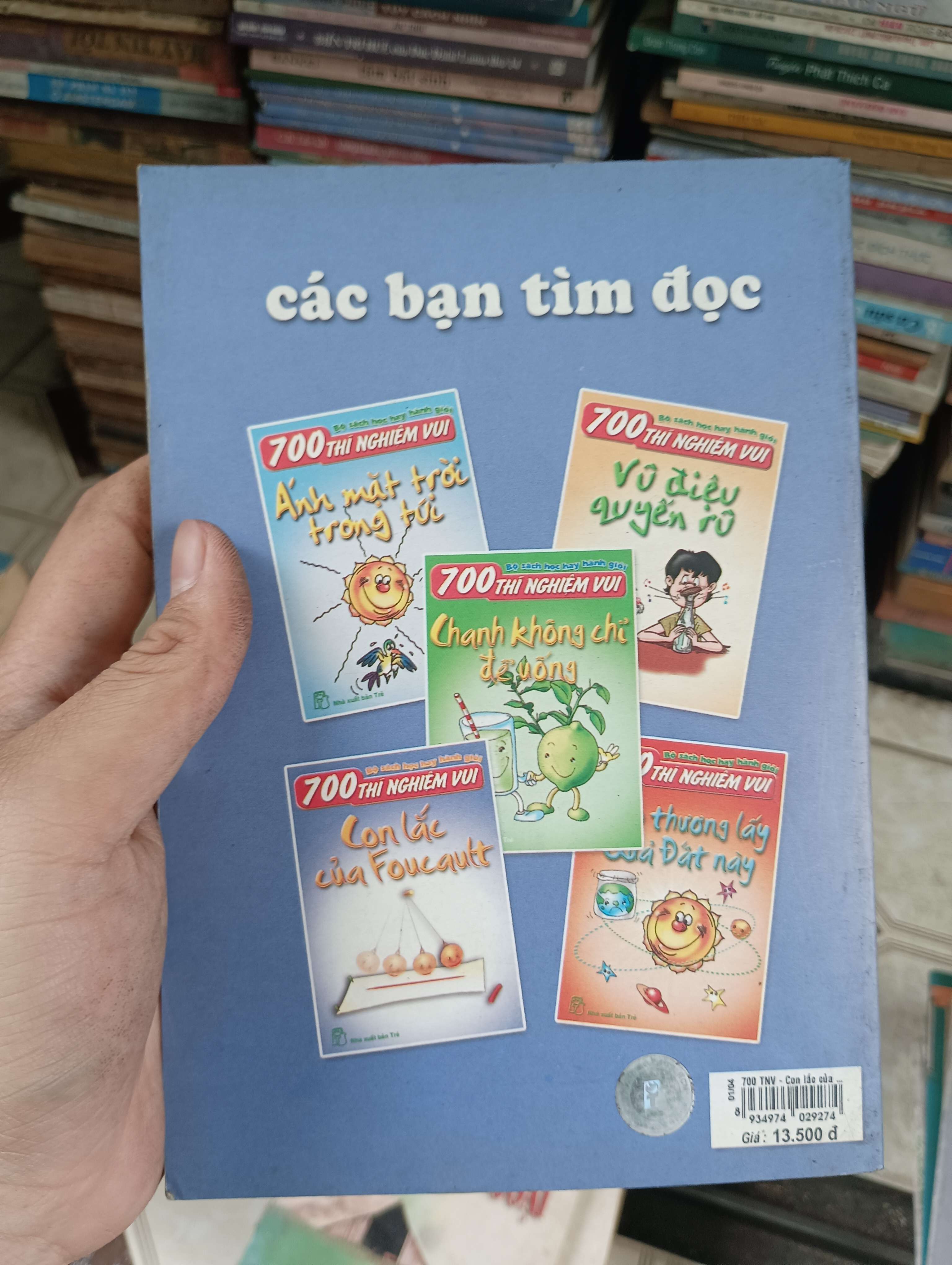 Con lắc của Foucault (700 thí nghiệm vui) 2004 (Sách thiếu nhi) BGB