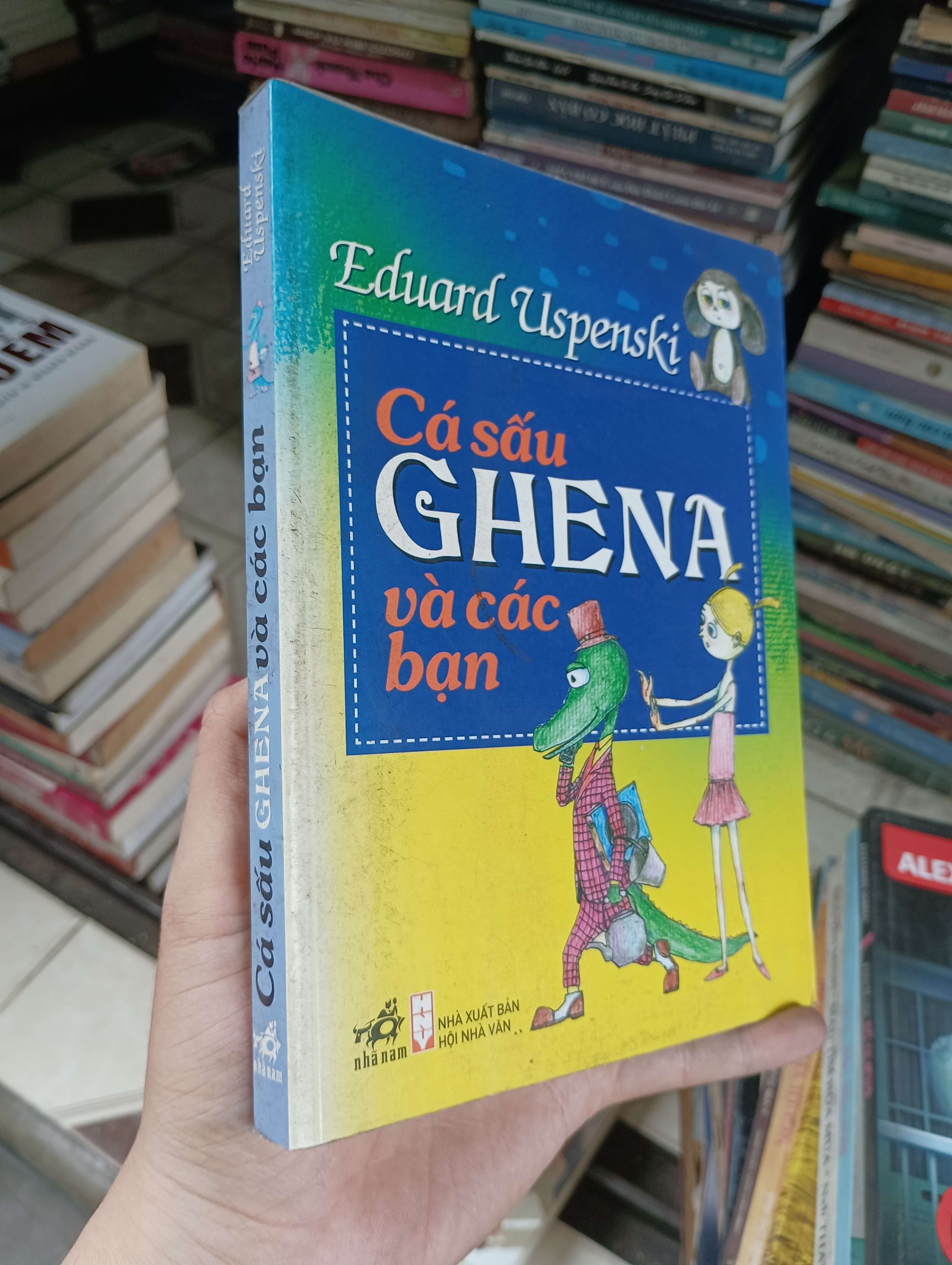 Cá sấu GHENA và các bạn - Eduard Uspenski 2009 (Sách thiếu nhi) BGB