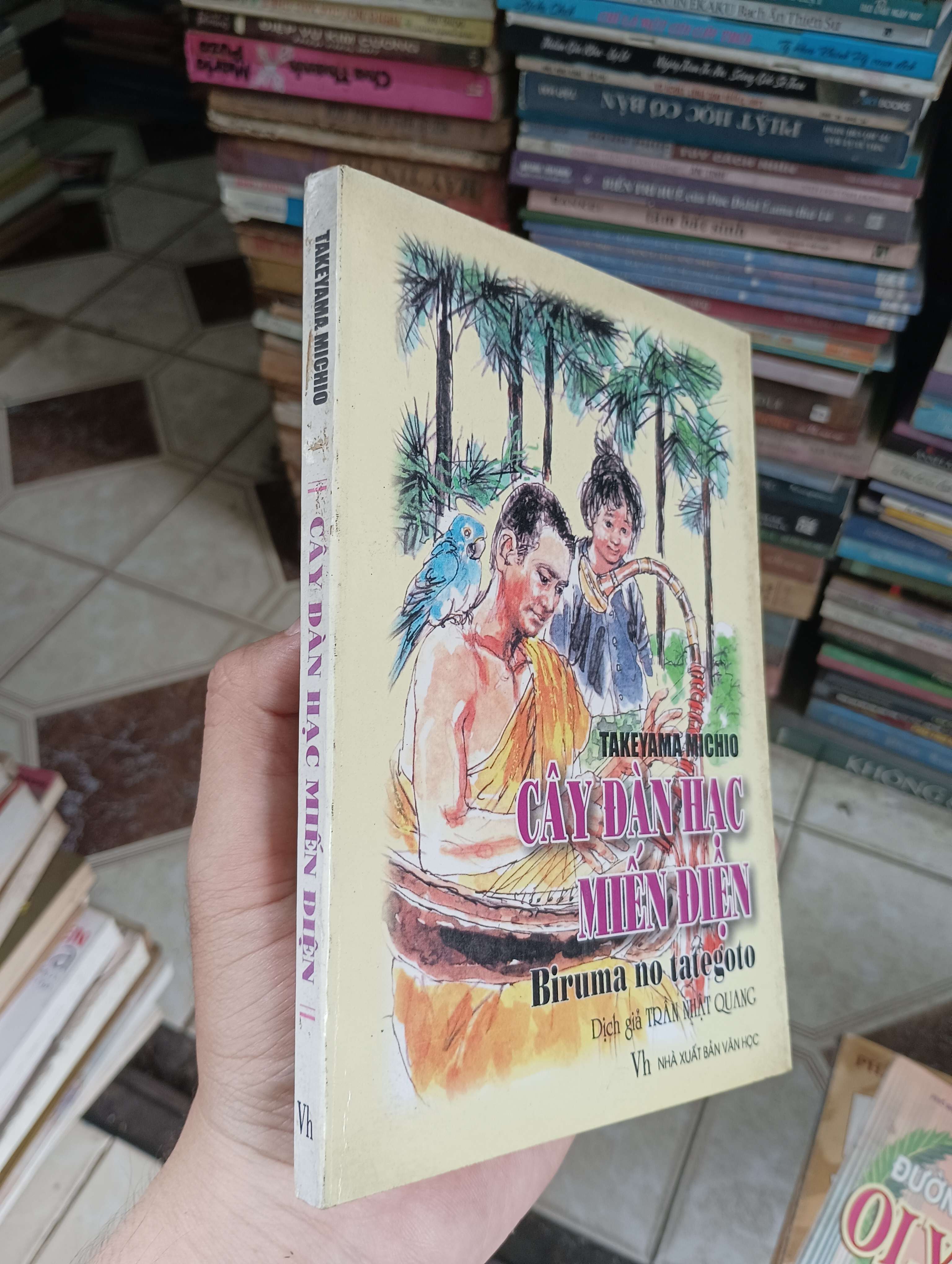 Cây đàn hạc miến điện - Takeyama Michio 2000 (Tiểu Thuyết) BGB