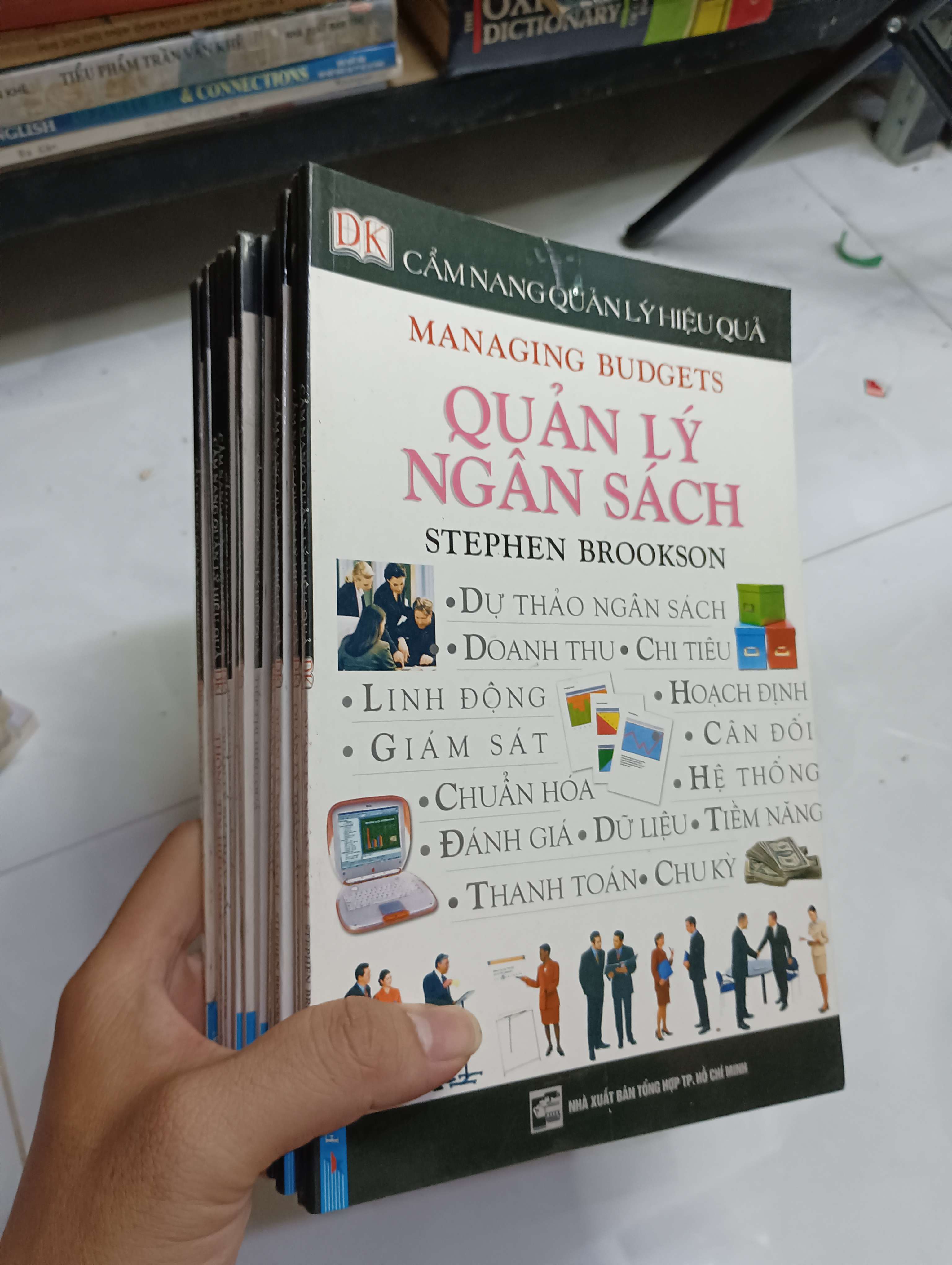 Cẩm nang quản lý hiệu quả (16 quyển) - Stephen Brookson 0.8 (Kỹ năng sống) HCM